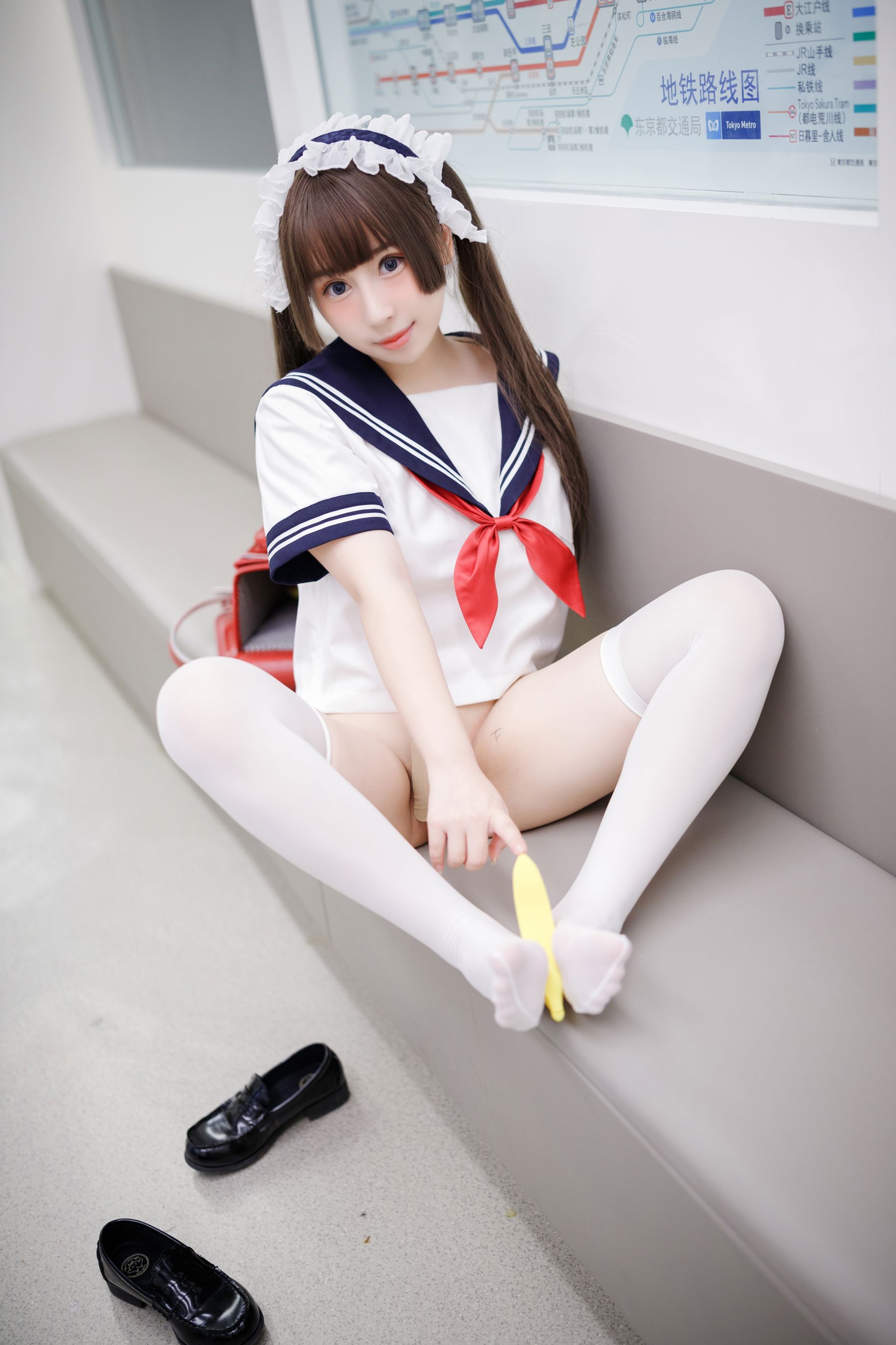 胡桃猫Kurumineko - 电车痴女/(151P)