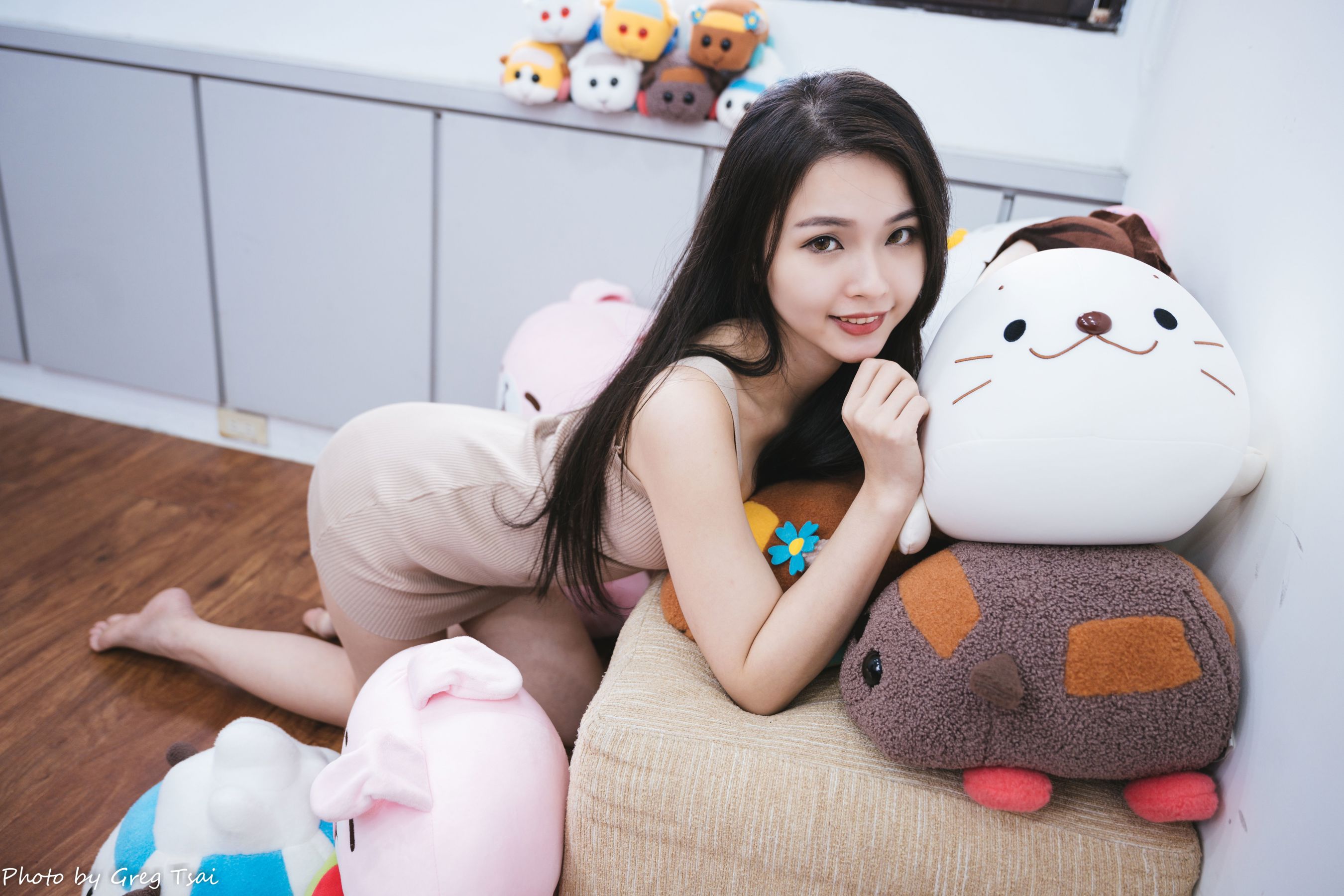 米浆 - 天台棚拍/(93P)