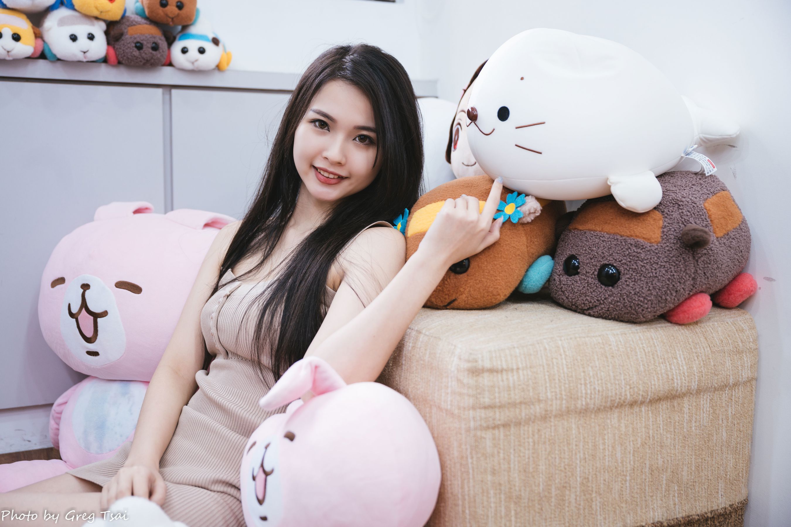 米浆 - 天台棚拍/(93P)