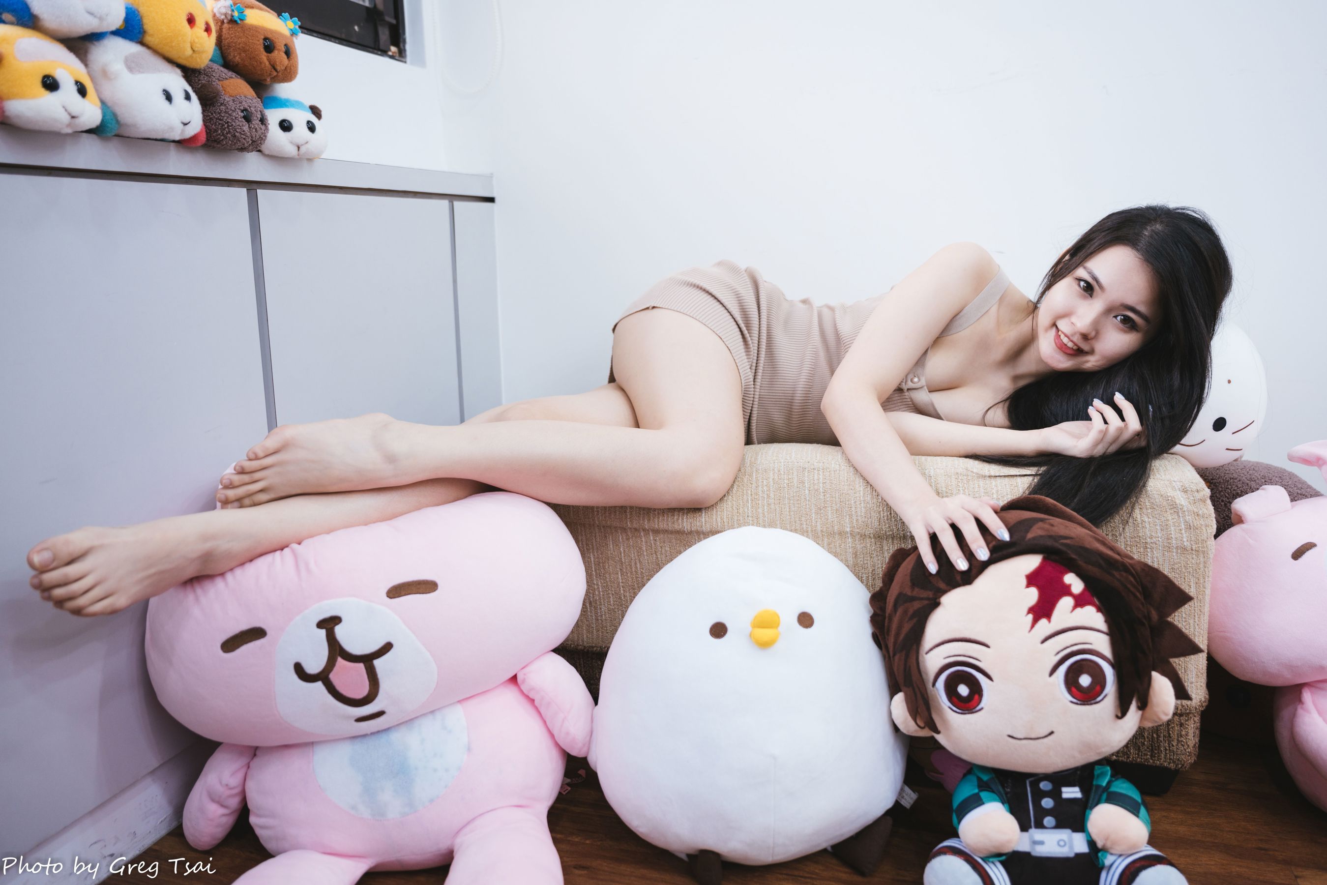 米浆 - 天台棚拍/(93P)