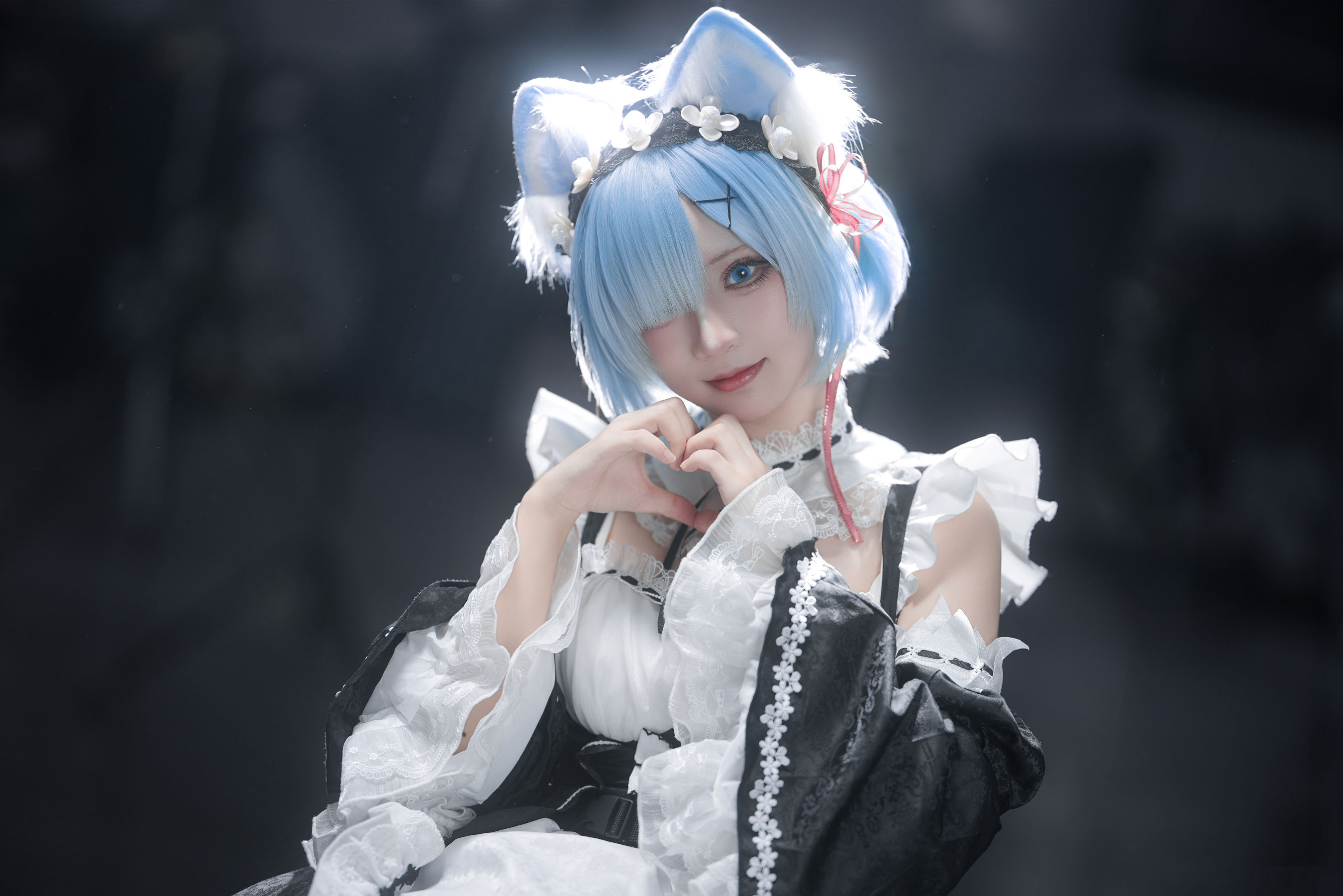 花柒Hana - 萤火虫动漫嘉年华 猫猫蕾姆/(107P)