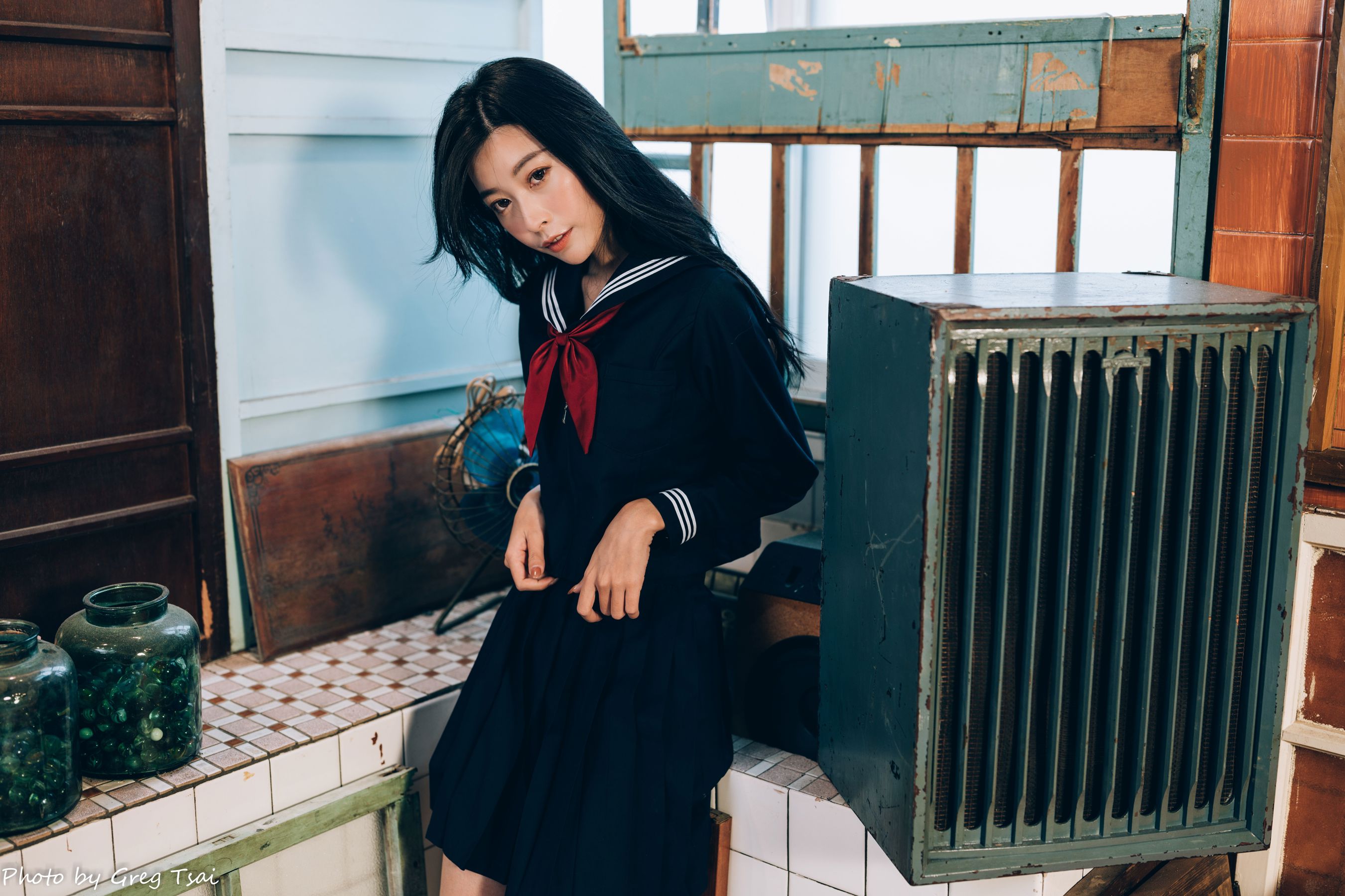 简喧 - 学生服/(74P)