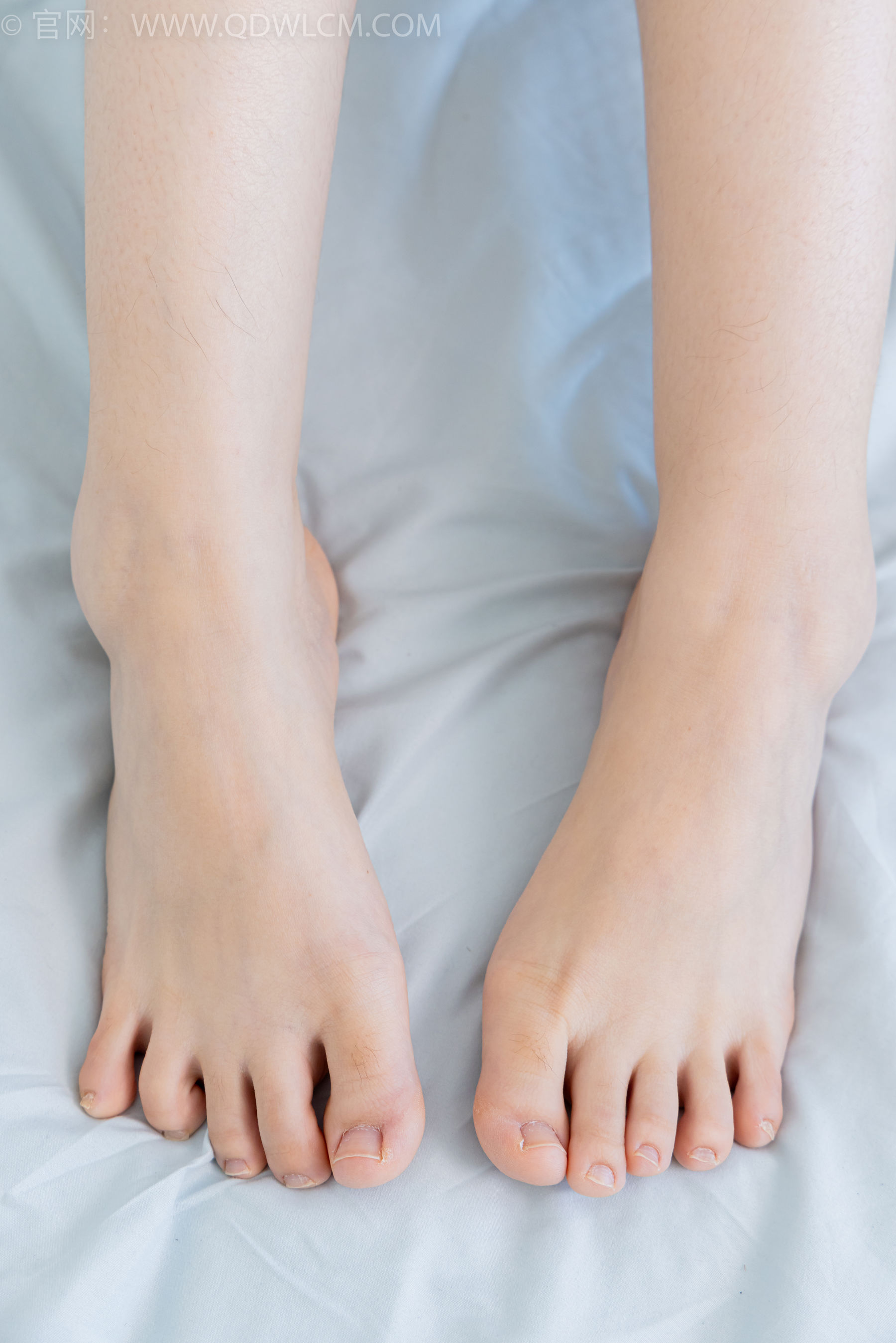 物恋传媒 No.2403 小椿 - 帆布鞋、白紫棉袜、裸足/(155P)