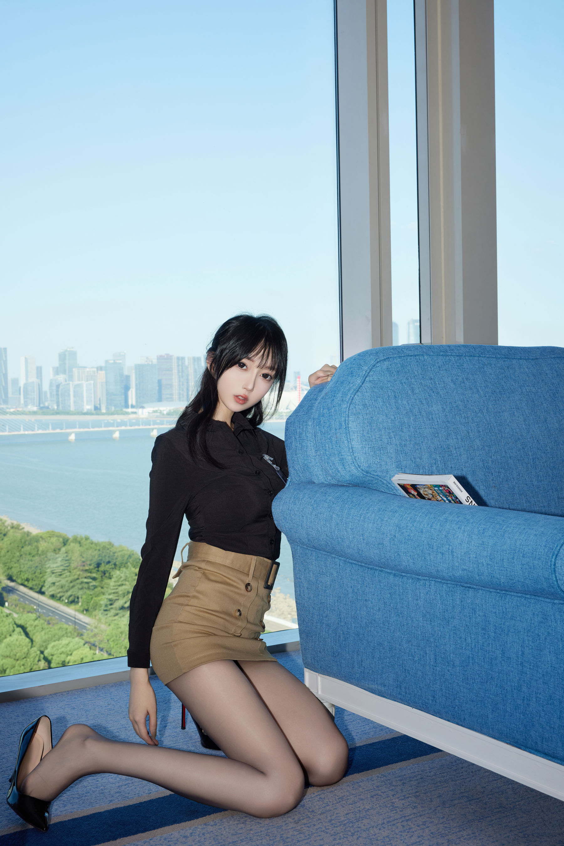 玥儿玥 - 蒙面黑丝/(82P)