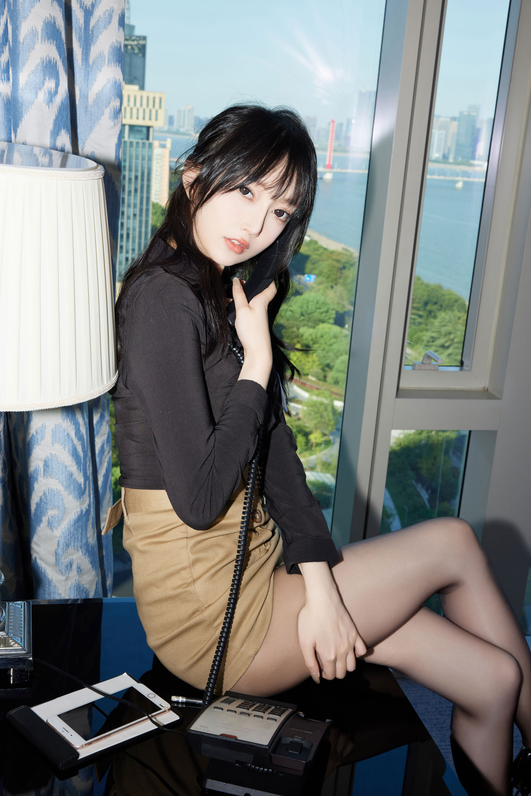 玥儿玥 - 蒙面黑丝/(82P)