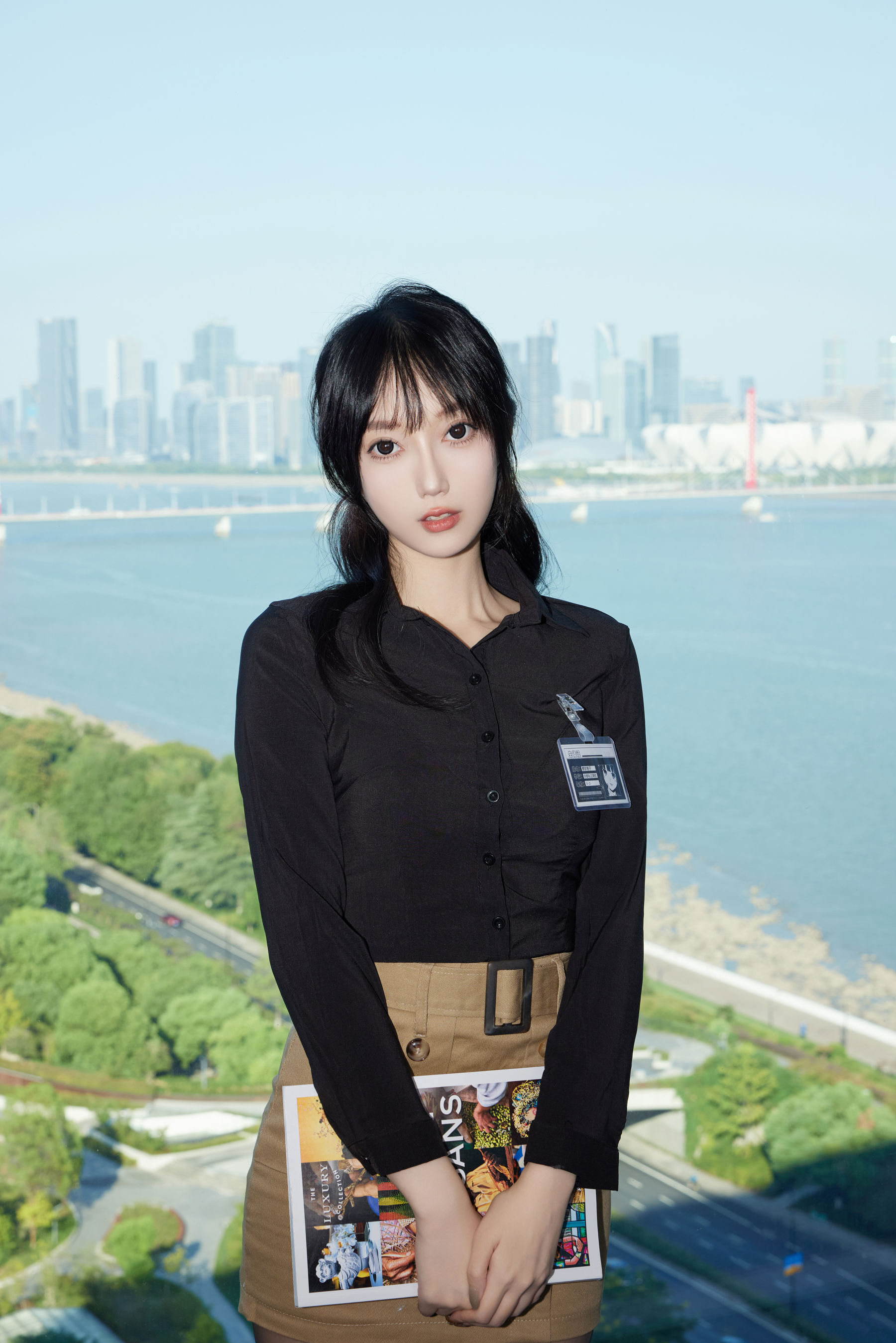 玥儿玥 - 蒙面黑丝/(82P)