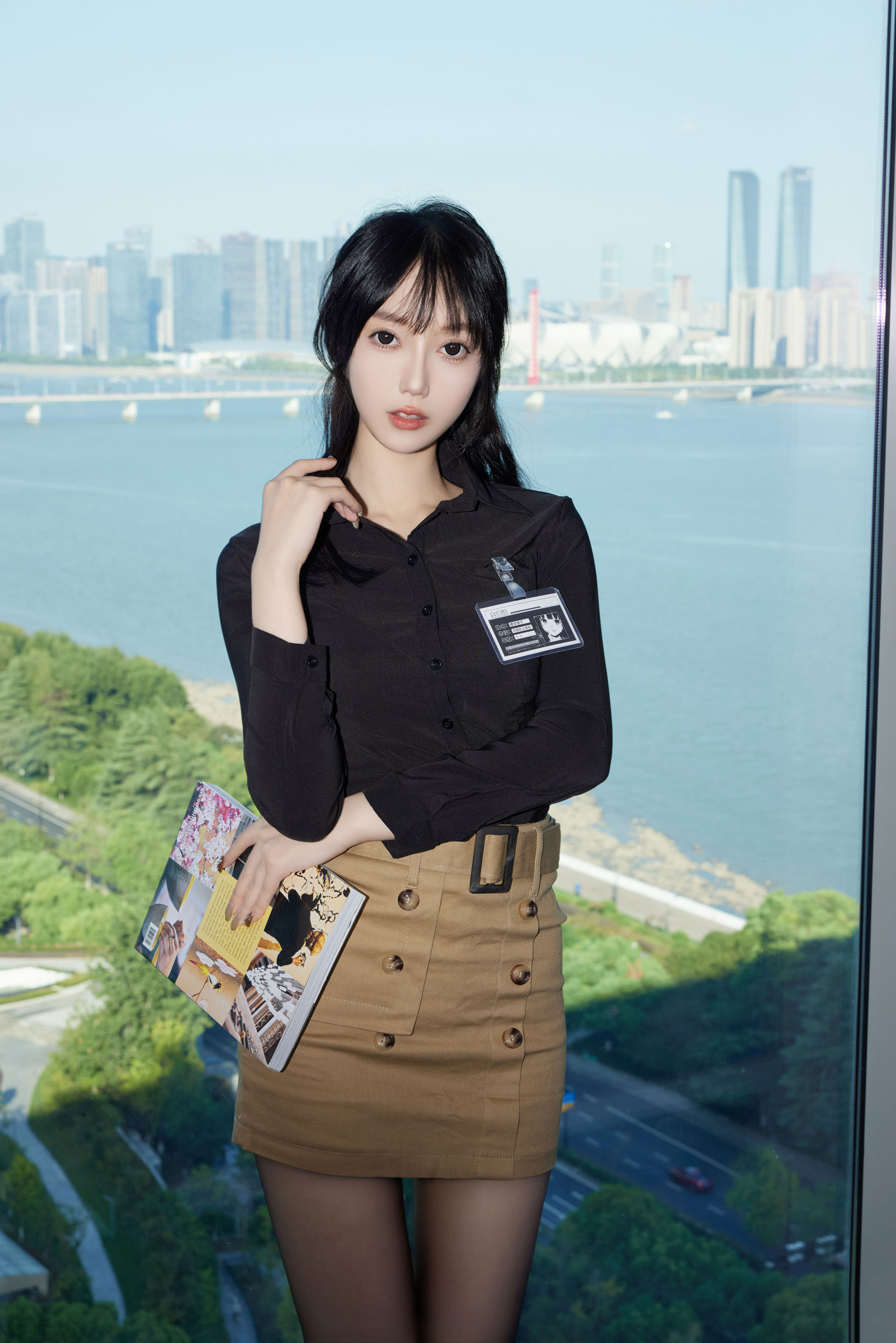 玥儿玥 - 蒙面黑丝/(82P)