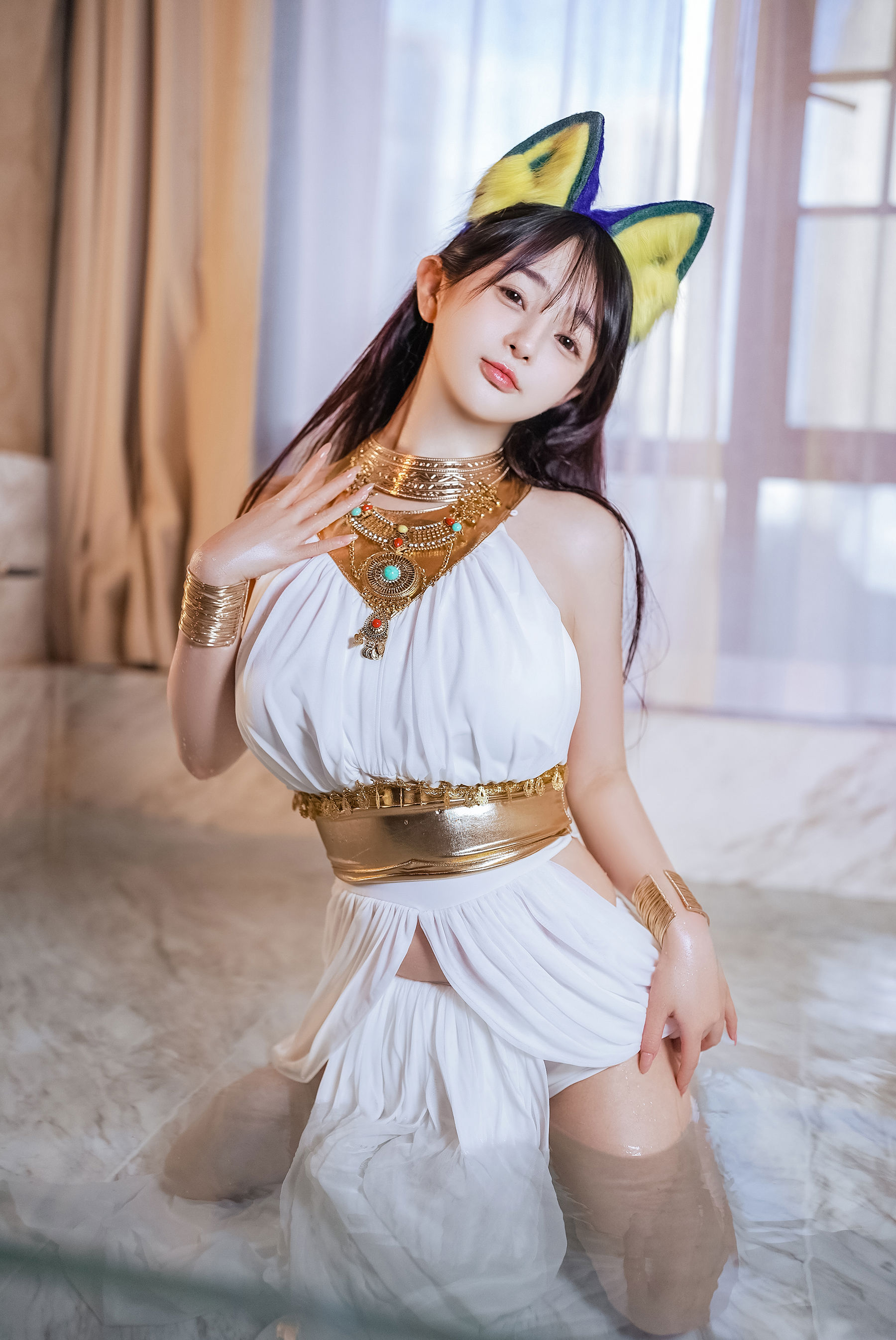 桜井宁宁 - 白色猫娘/(132P)