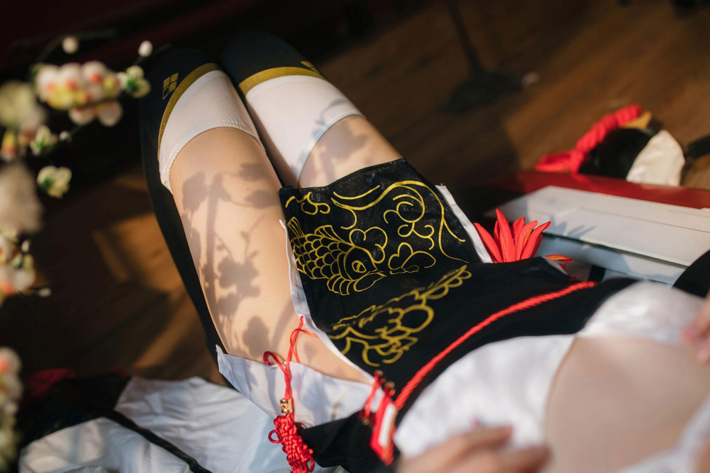 焖焖碳 - 碧蓝航线 绫波旗袍 新岁之鬼神/(25P)