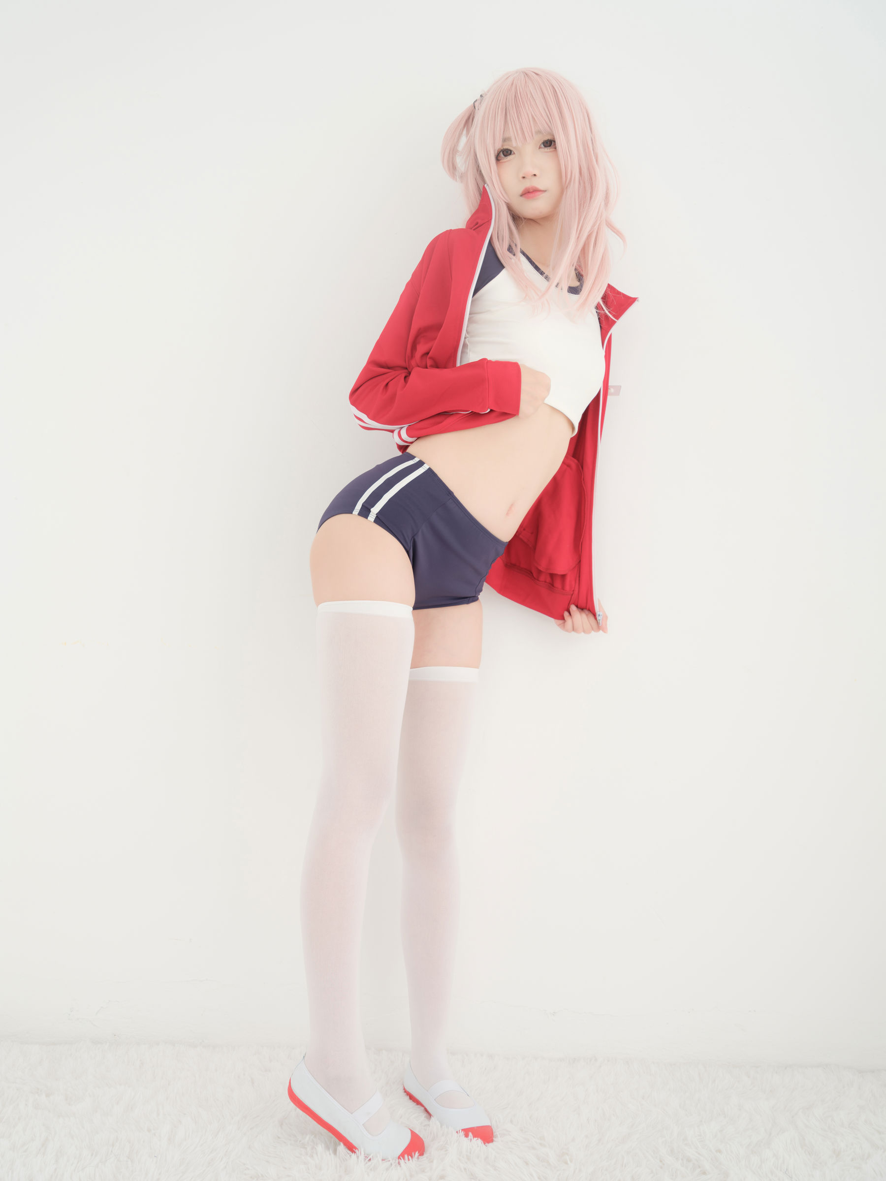 清纯少女五更百鬼 - 舰长 体操服 猫耳/(25P)