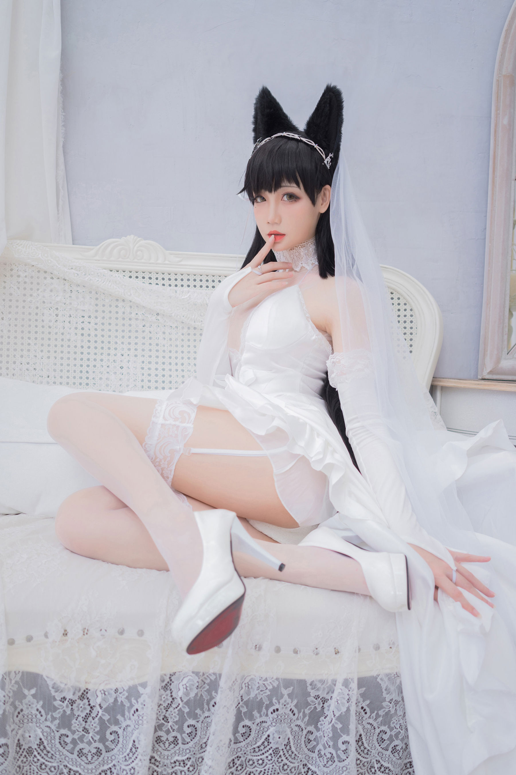 焖焖碳 - 爱宕花嫁/(20P)