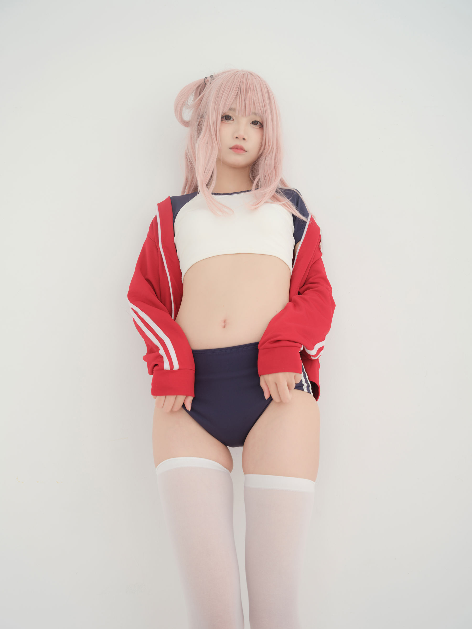 清纯少女五更百鬼 - 舰长 体操服 猫耳/(25P)