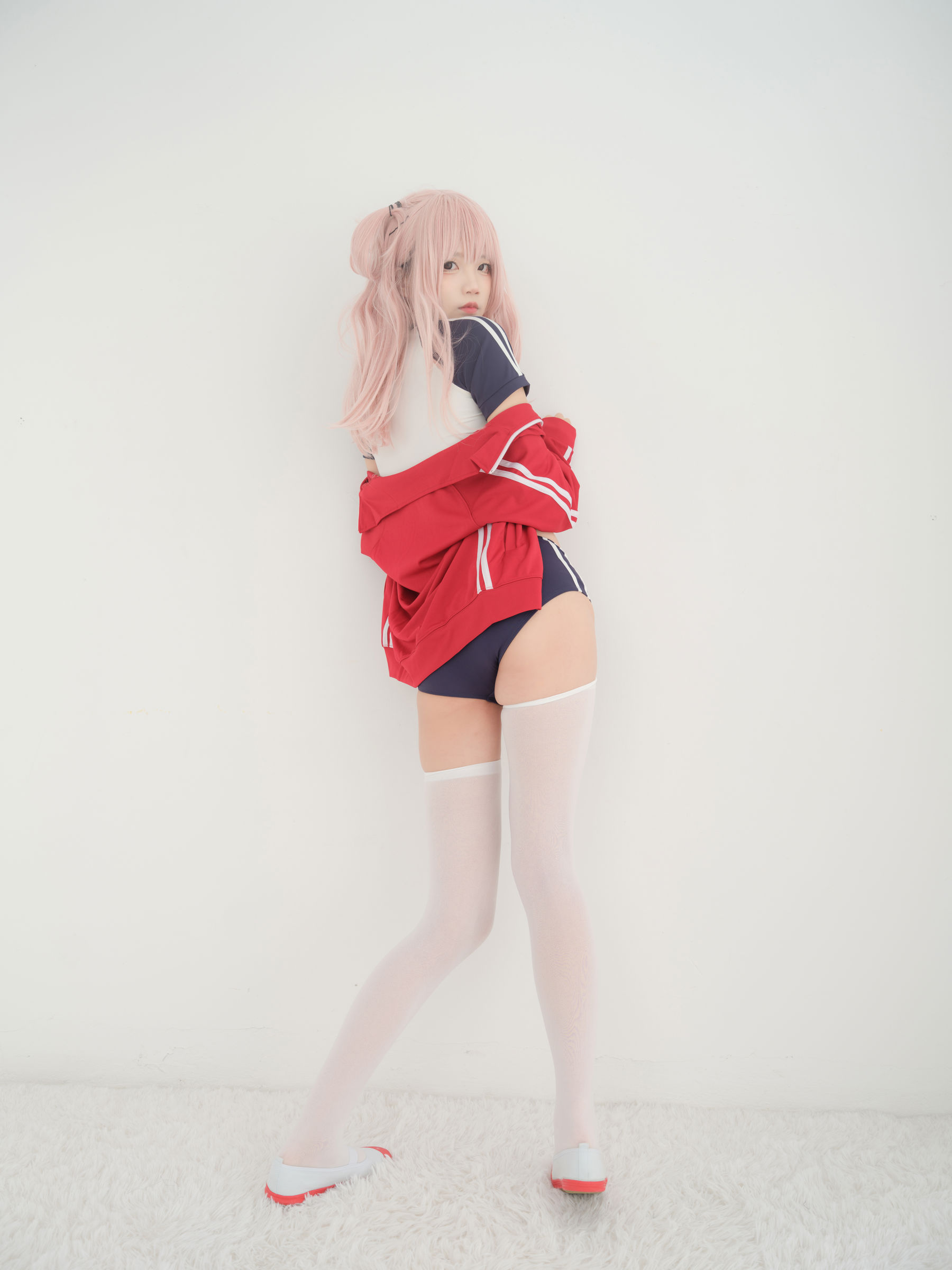 清纯少女五更百鬼 - 舰长 体操服 猫耳/(25P)