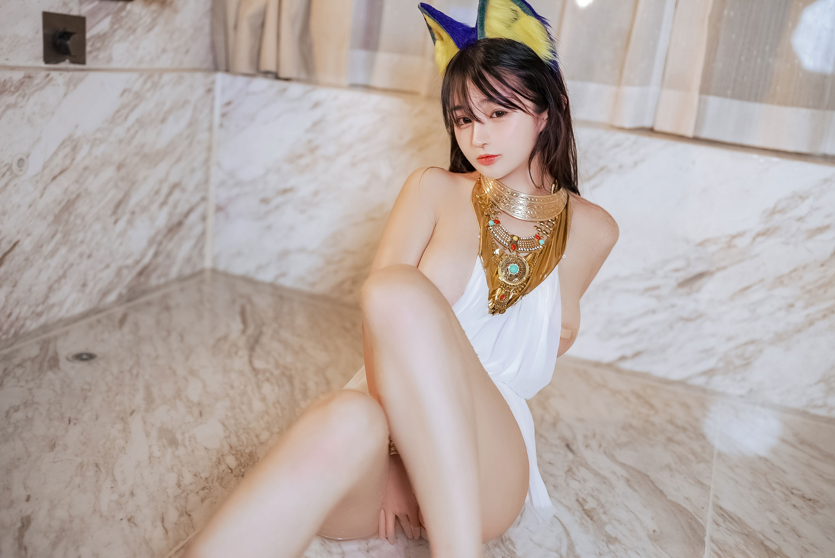 桜井宁宁 - 白色猫娘/(132P)