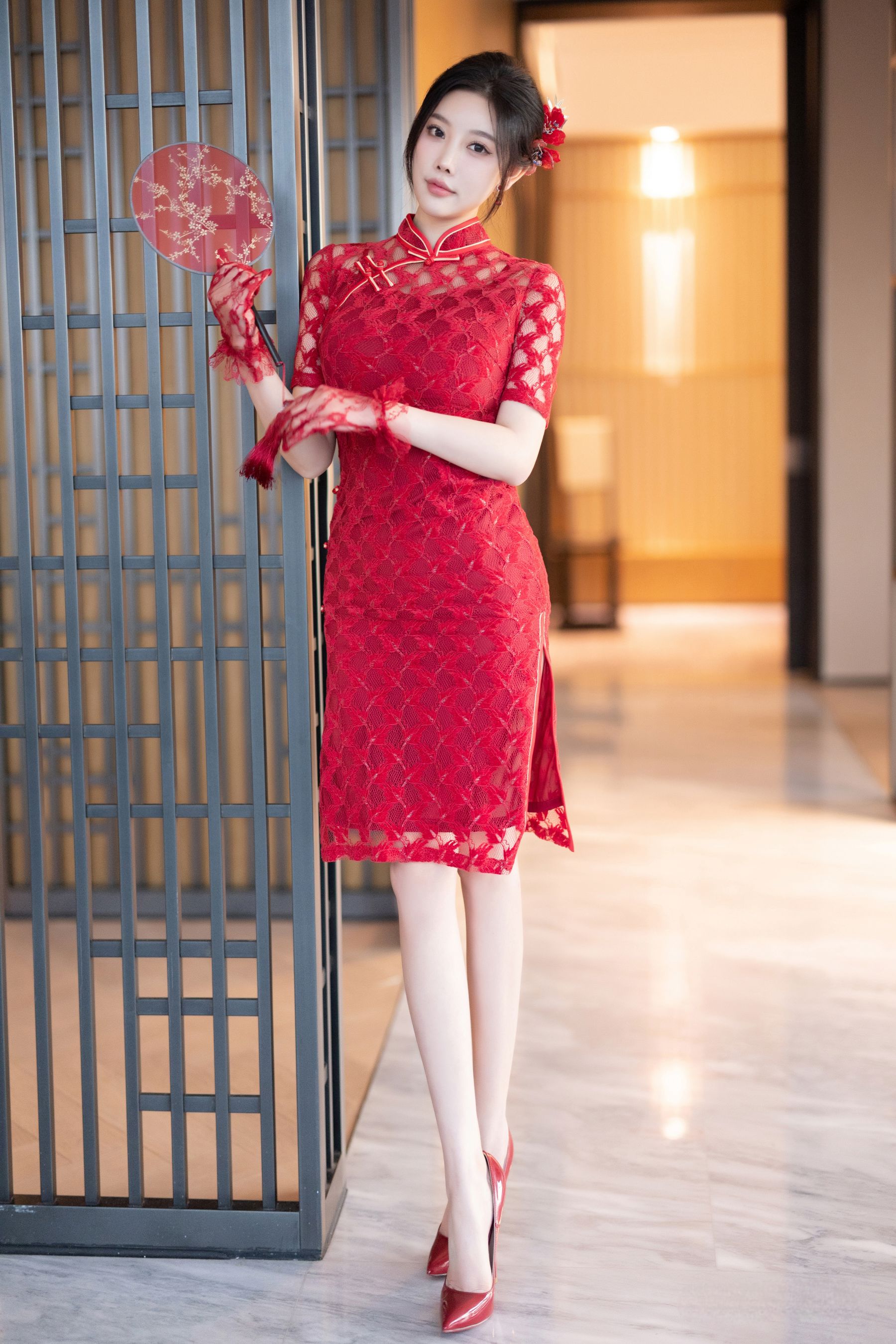 杨晨晨 - 新春旗袍 中式婚服/(103P)