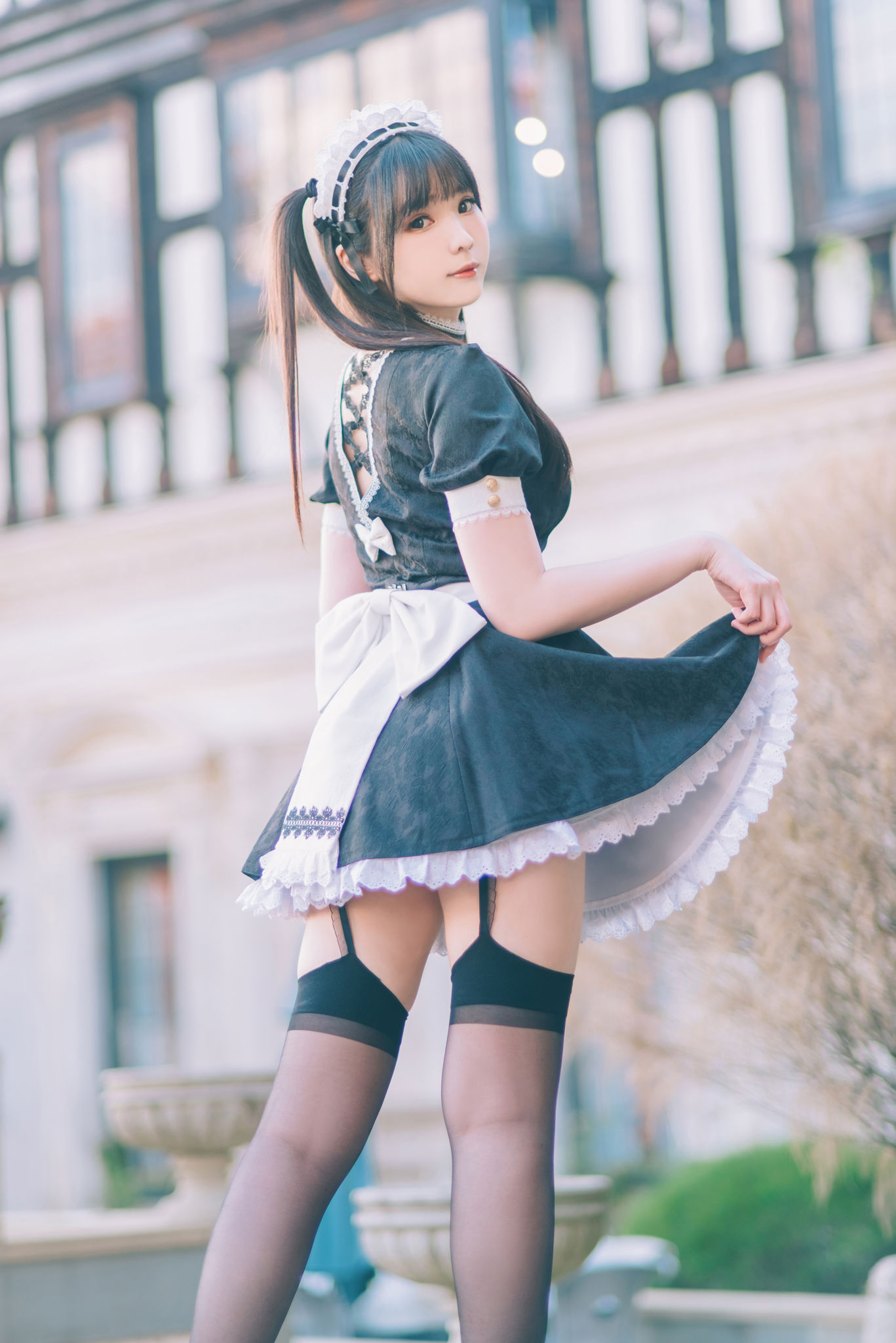 微博妹纸 霜月shimo - 女僕圖鑑 Shimo's Maid Collection vol.01/(136P)