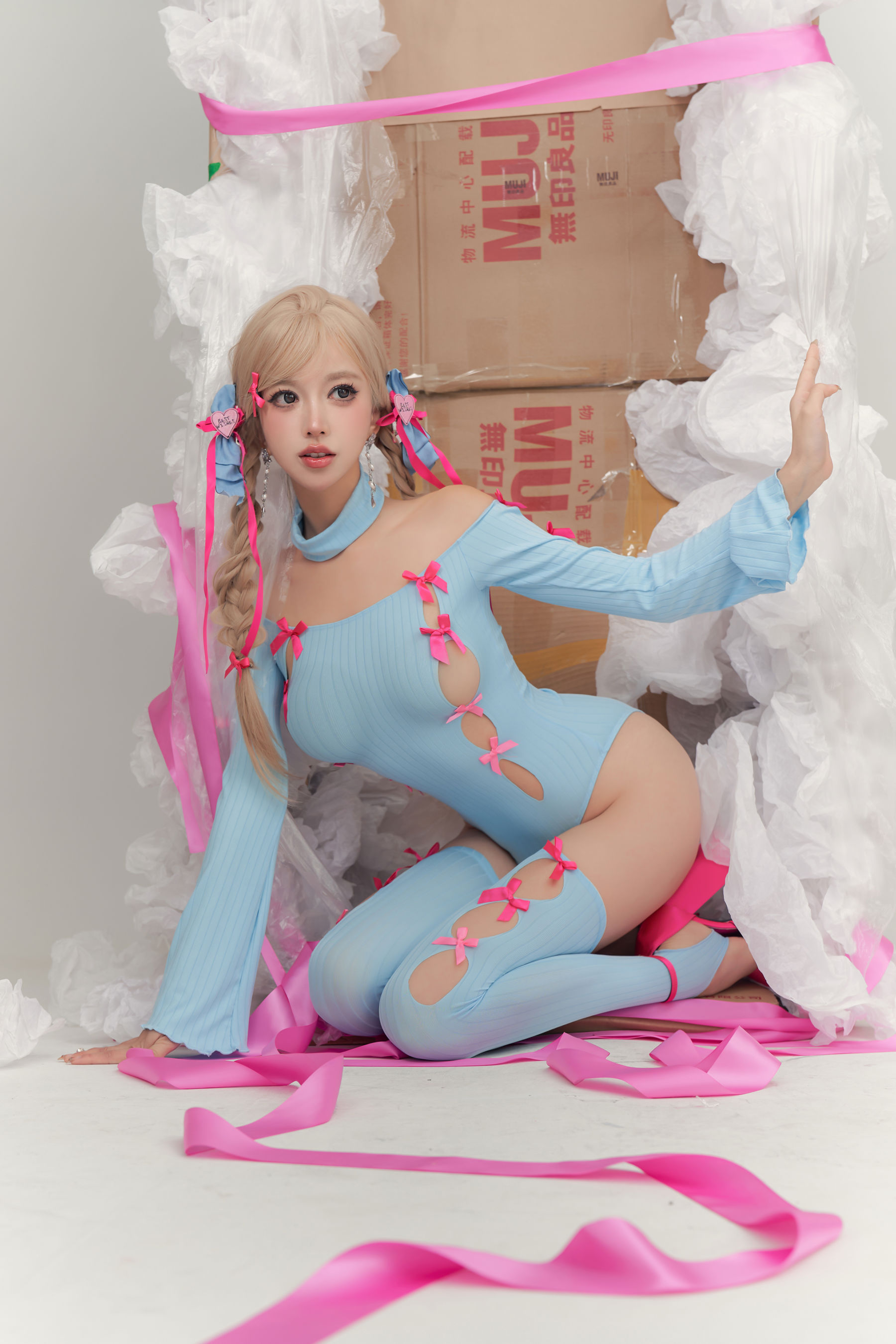 斗鱼米线线sama 写真 - 异世界玩偶/(56P)