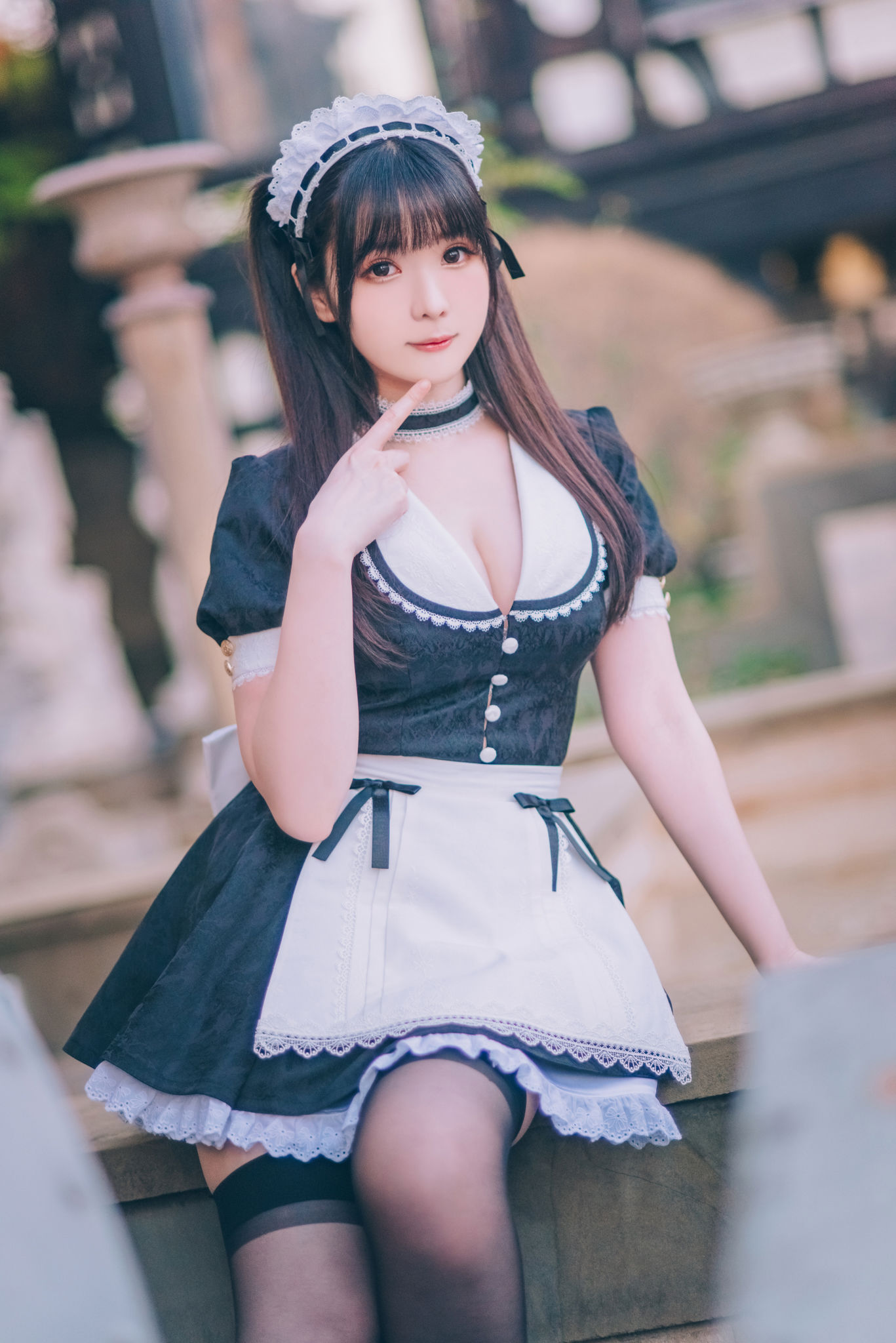 微博妹纸 霜月shimo - 女僕圖鑑 Shimo's Maid Collection vol.01/(136P)