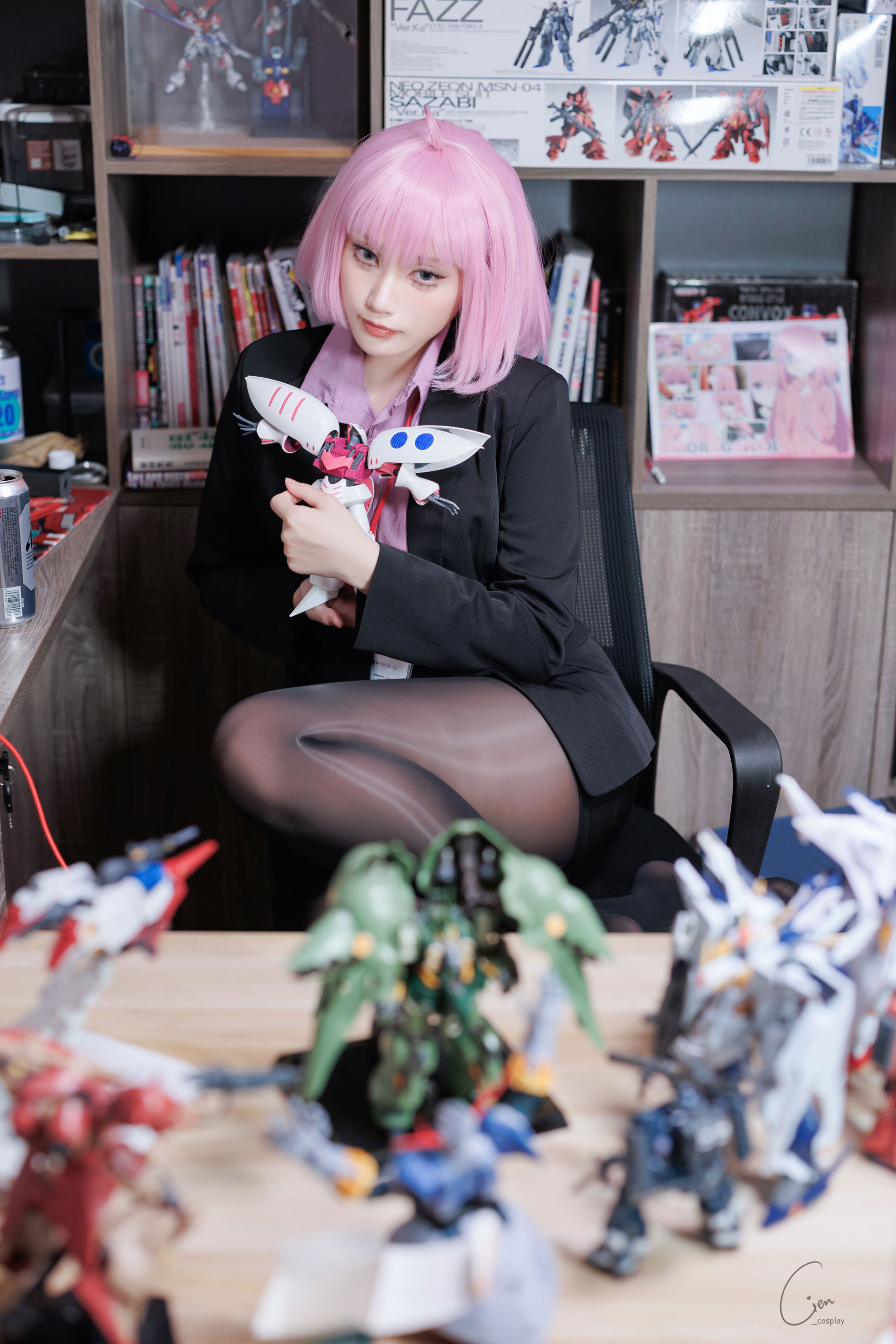 微博COS妹子 Cien恩恩 - HamanOL/(25P)