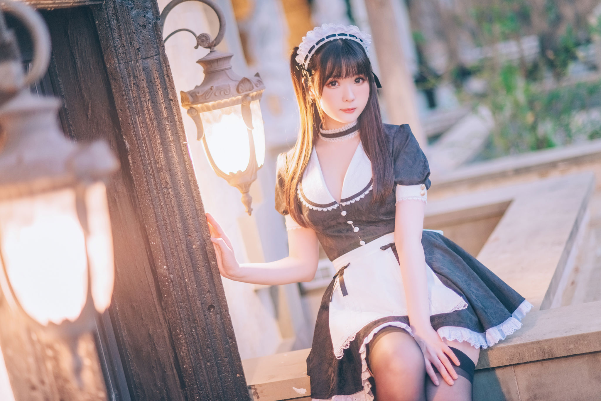 微博妹纸 霜月shimo - 女僕圖鑑 Shimo's Maid Collection vol.01/(136P)