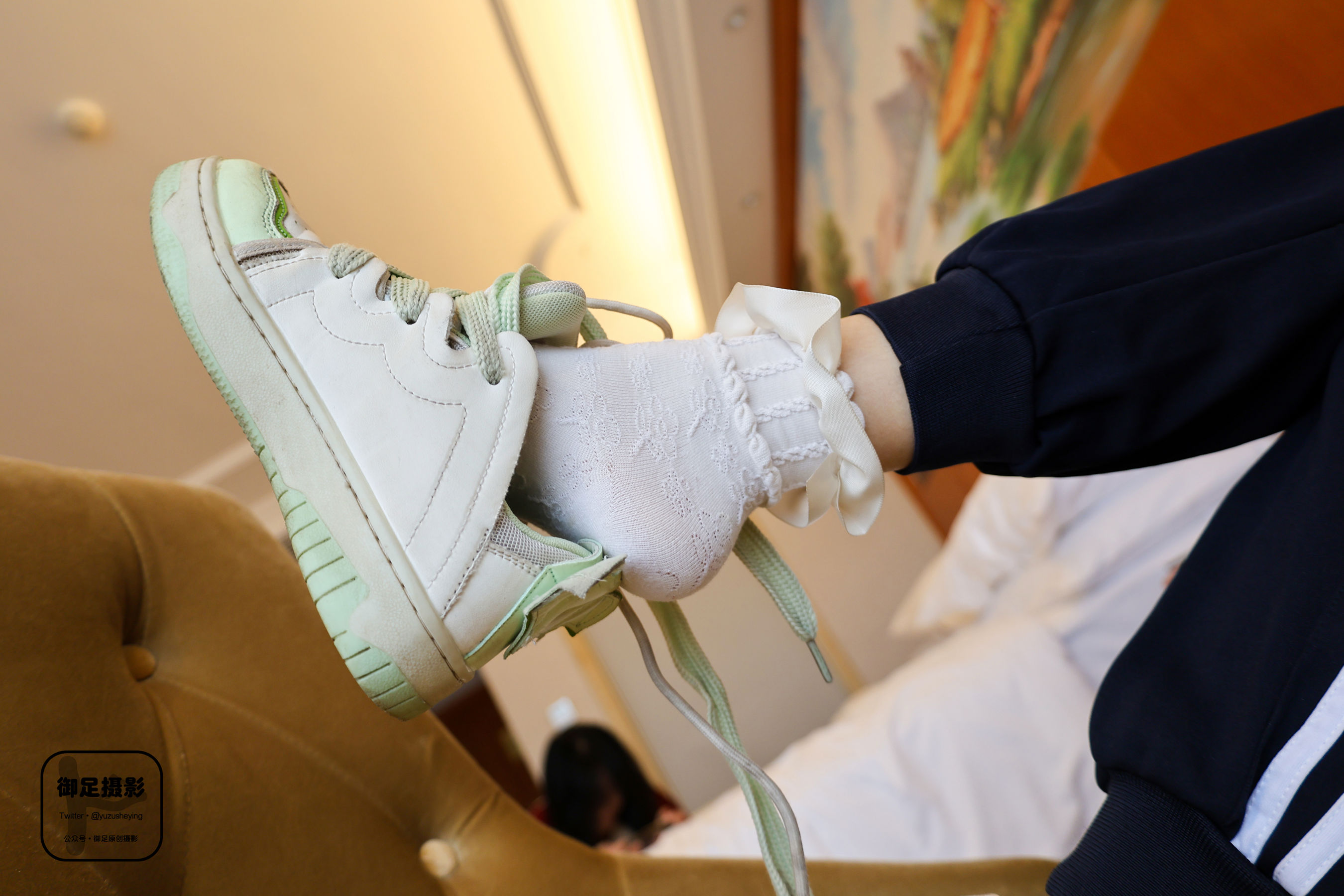 御足摄影 - 校服踩踩踩/(110P)