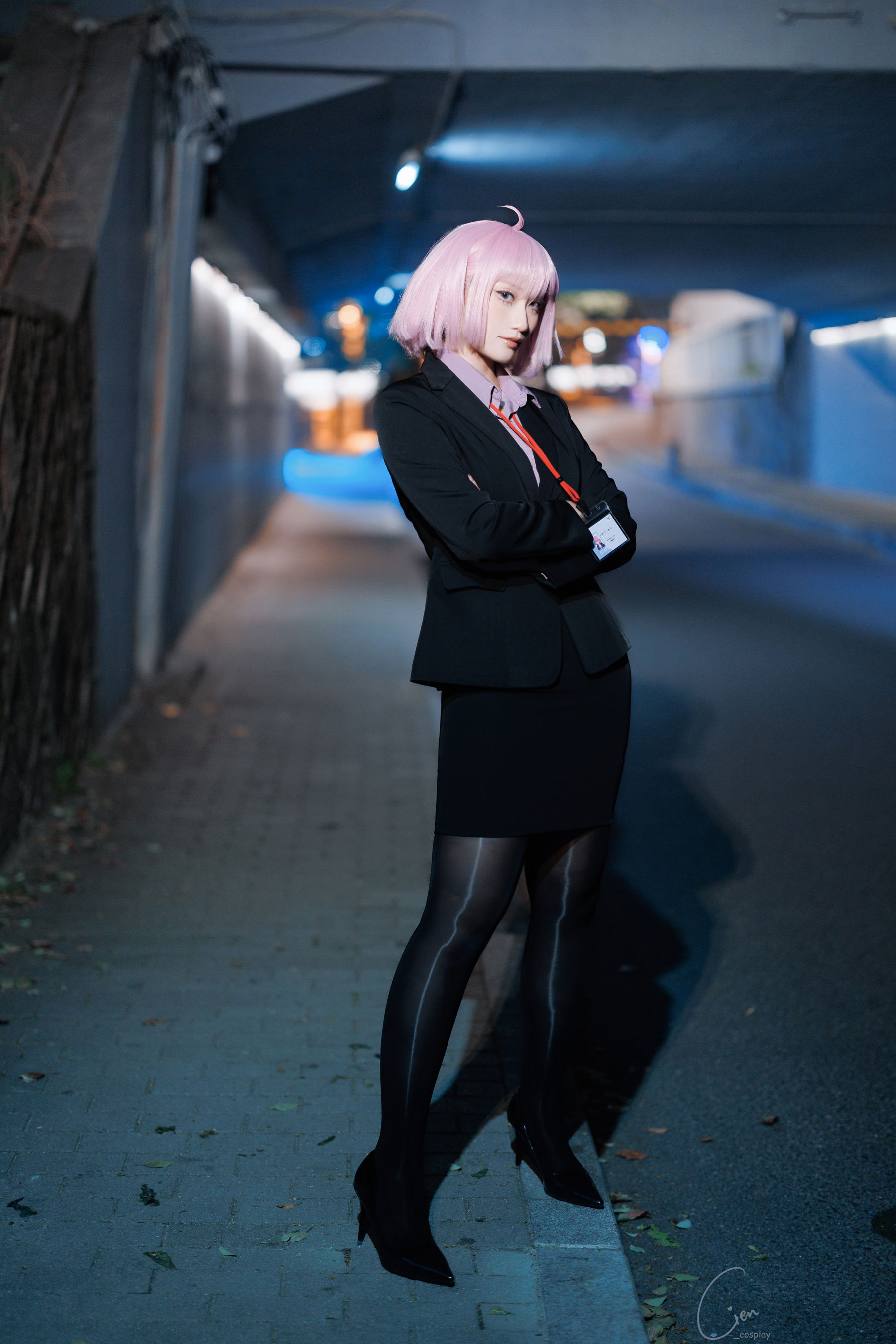 微博COS妹子 Cien恩恩 - HamanOL/(25P)