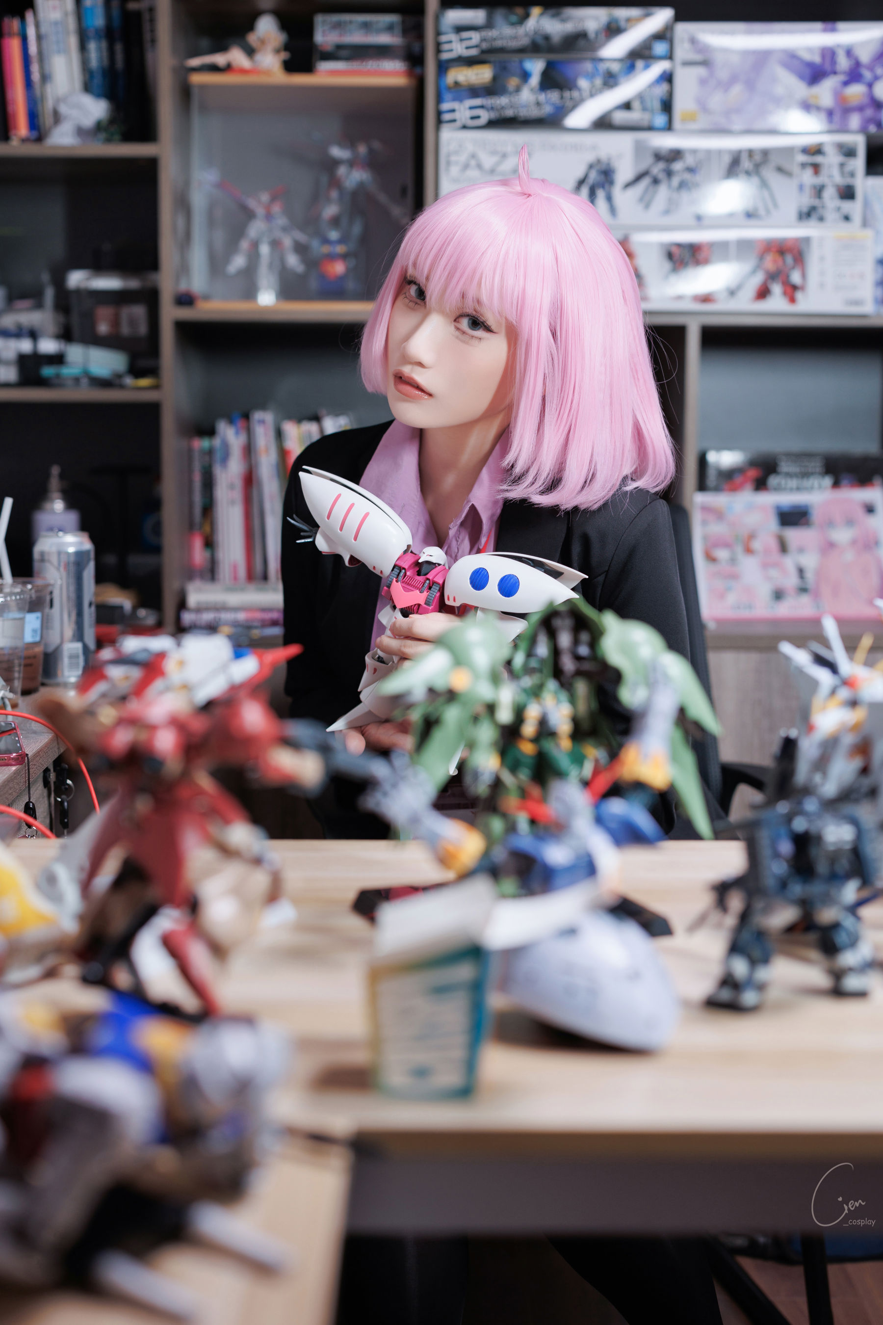 微博COS妹子 Cien恩恩 - HamanOL/(25P)