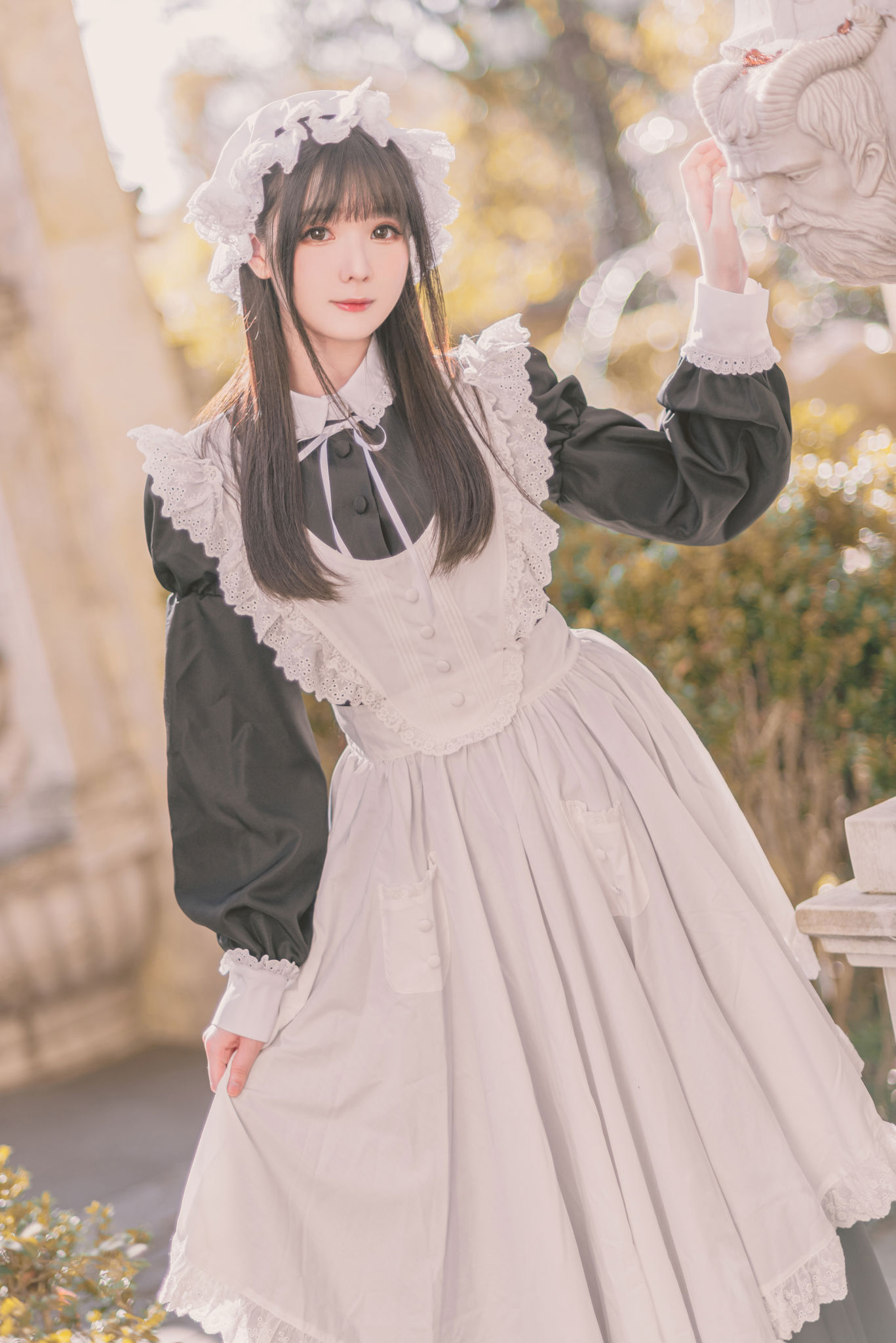 微博妹纸 霜月shimo - 女僕圖鑑 Shimo's Maid Collection vol.01/(136P)