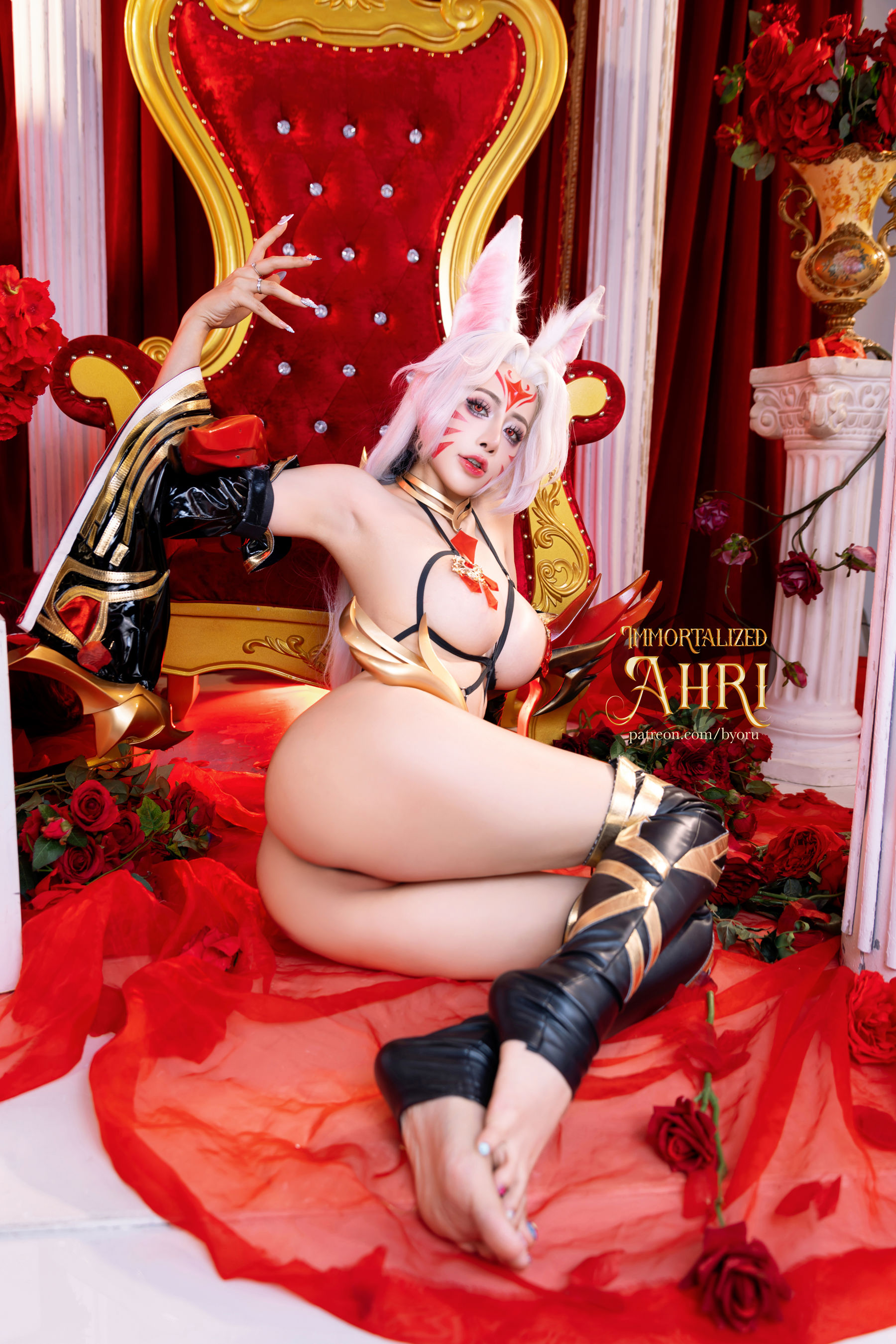 日本性感萝莉 Byoru - Ahri Immortalized/(35P)