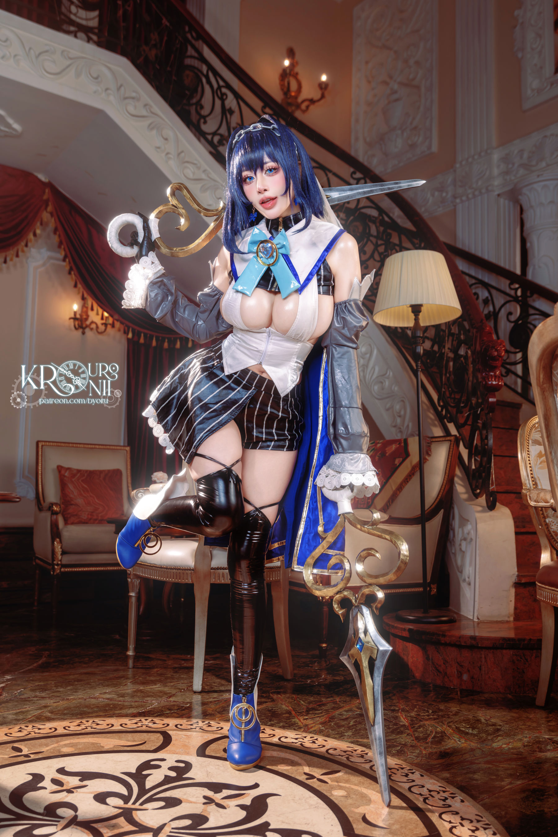 日本性感萝莉 Byoru - Ouro Kronii/(52P)