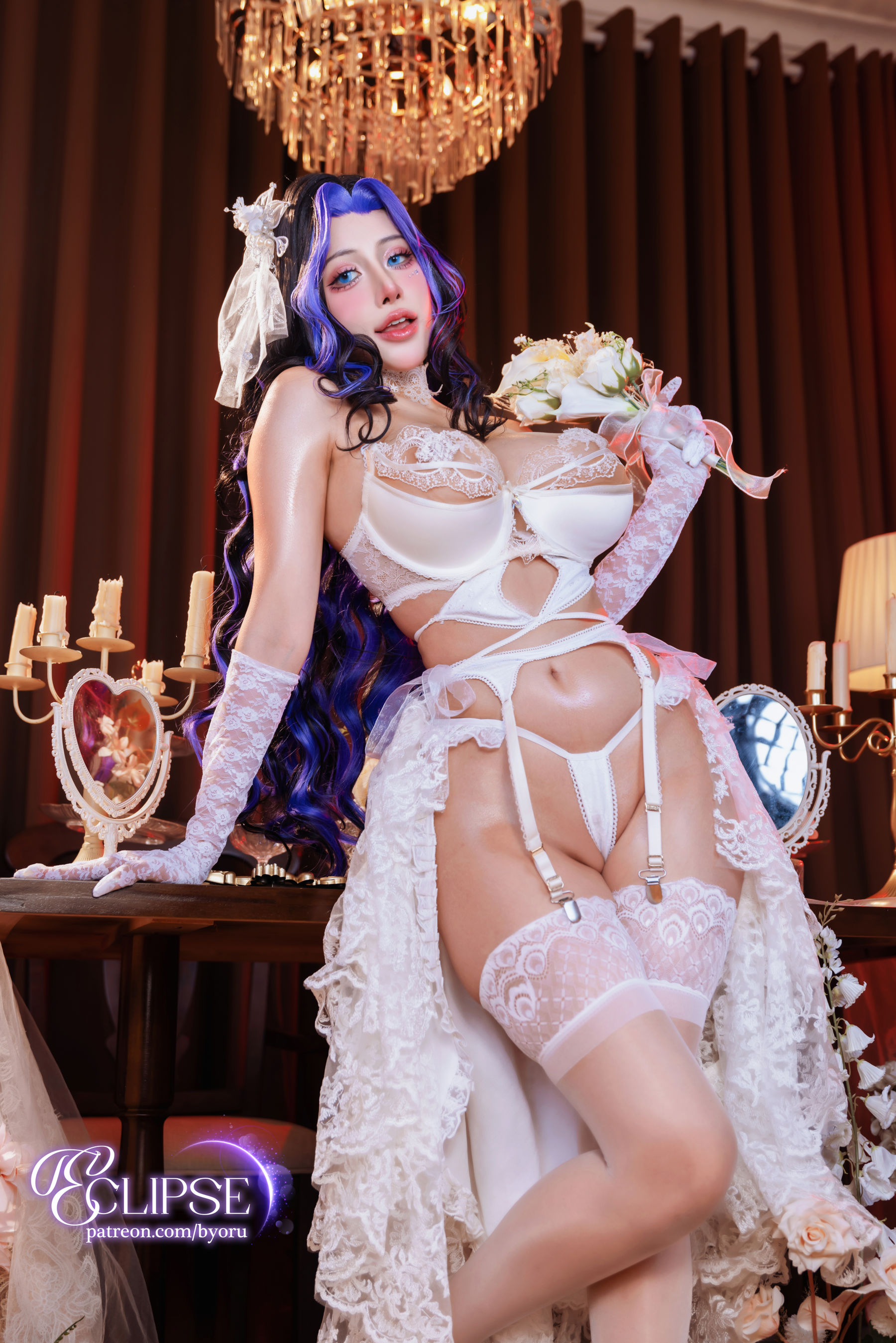 日本性感萝莉 Byoru - Eclipse dream bride/(37P)