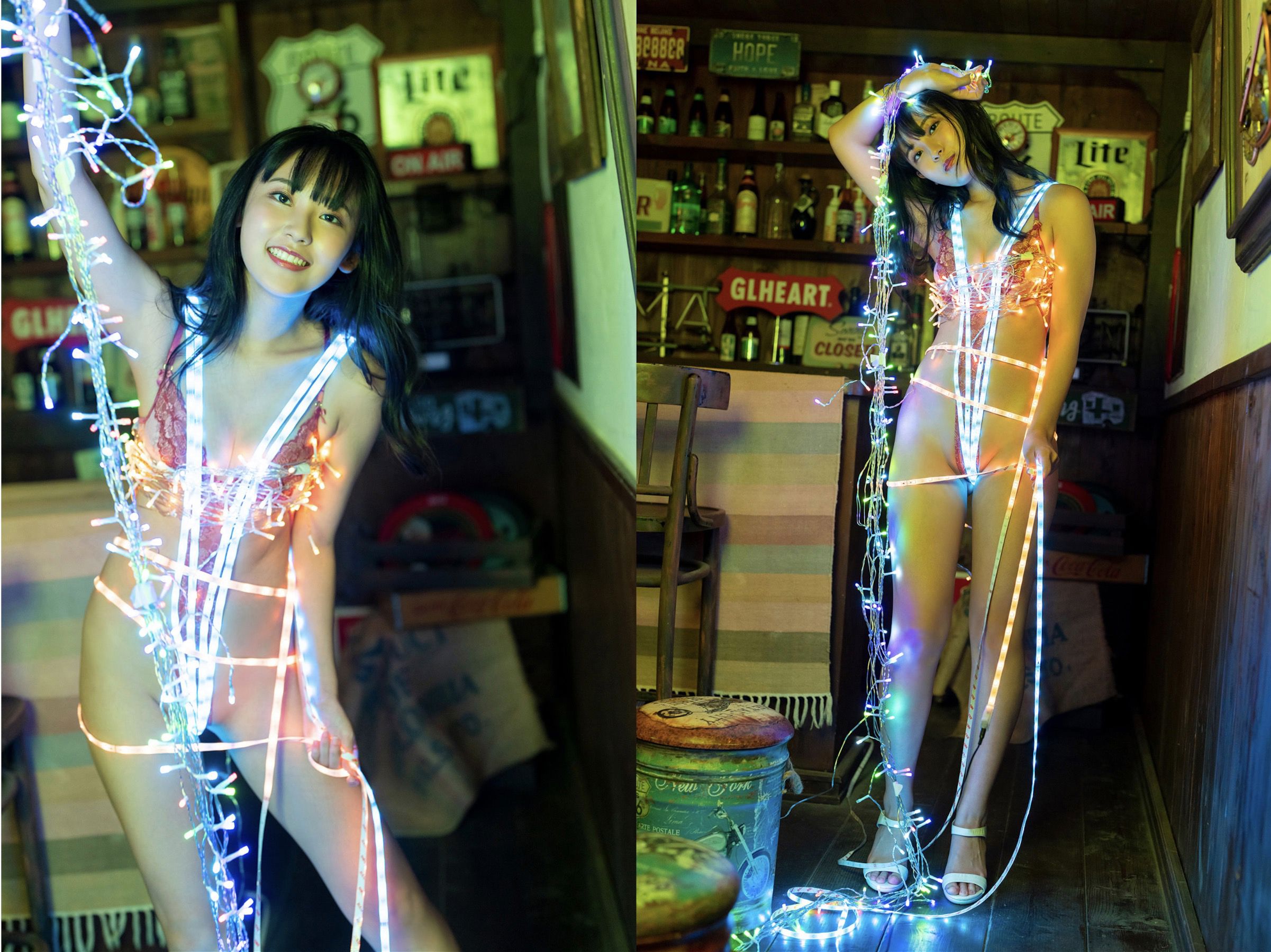 林田百加 - ハイレグ光っちゃった/(46P)