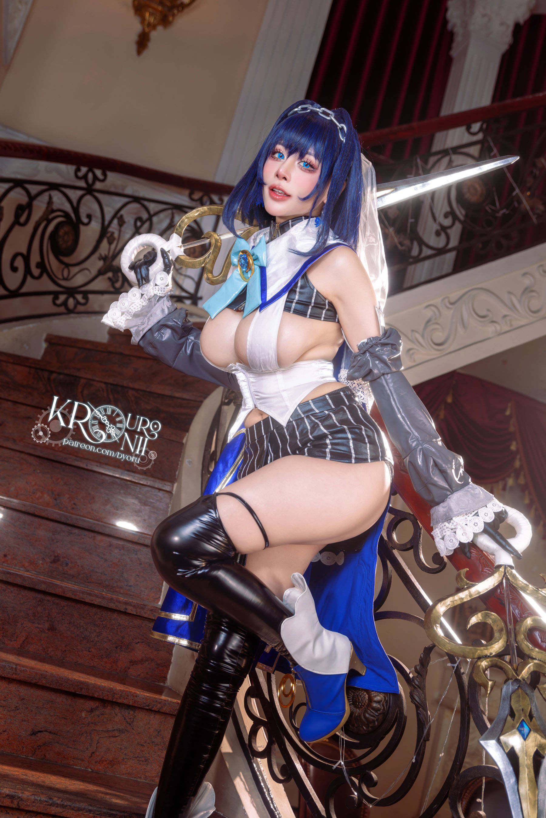 日本性感萝莉 Byoru - Ouro Kronii/(52P)