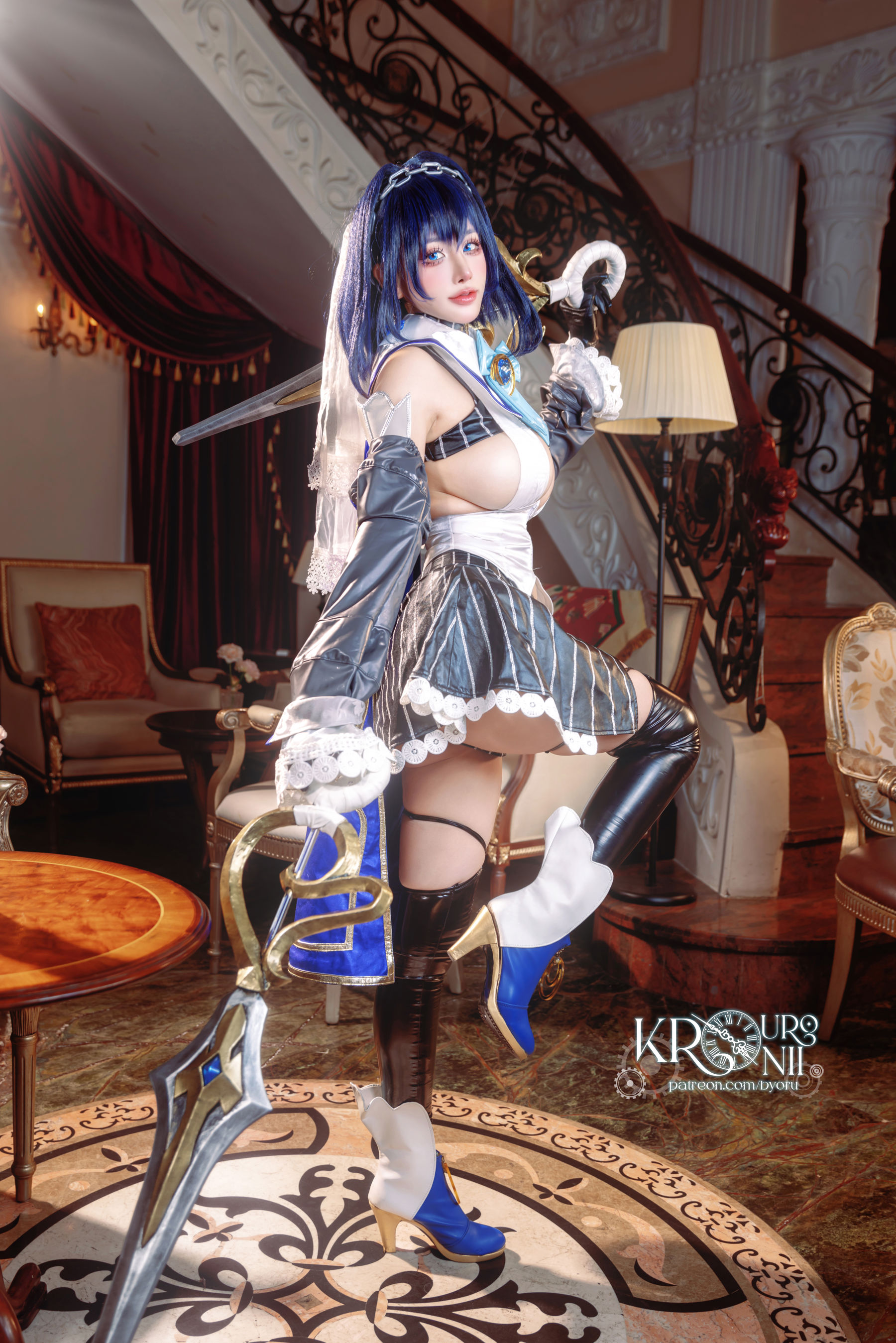 日本性感萝莉 Byoru - Ouro Kronii/(52P)