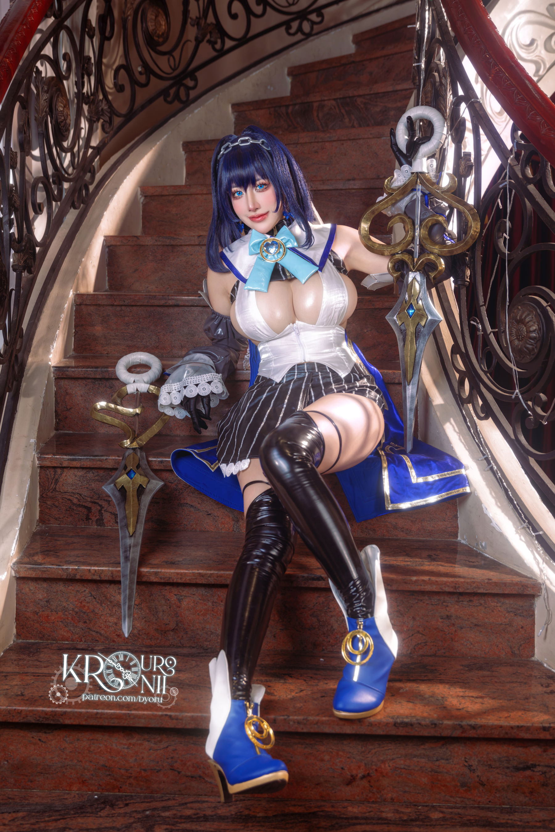 日本性感萝莉 Byoru - Ouro Kronii/(52P)