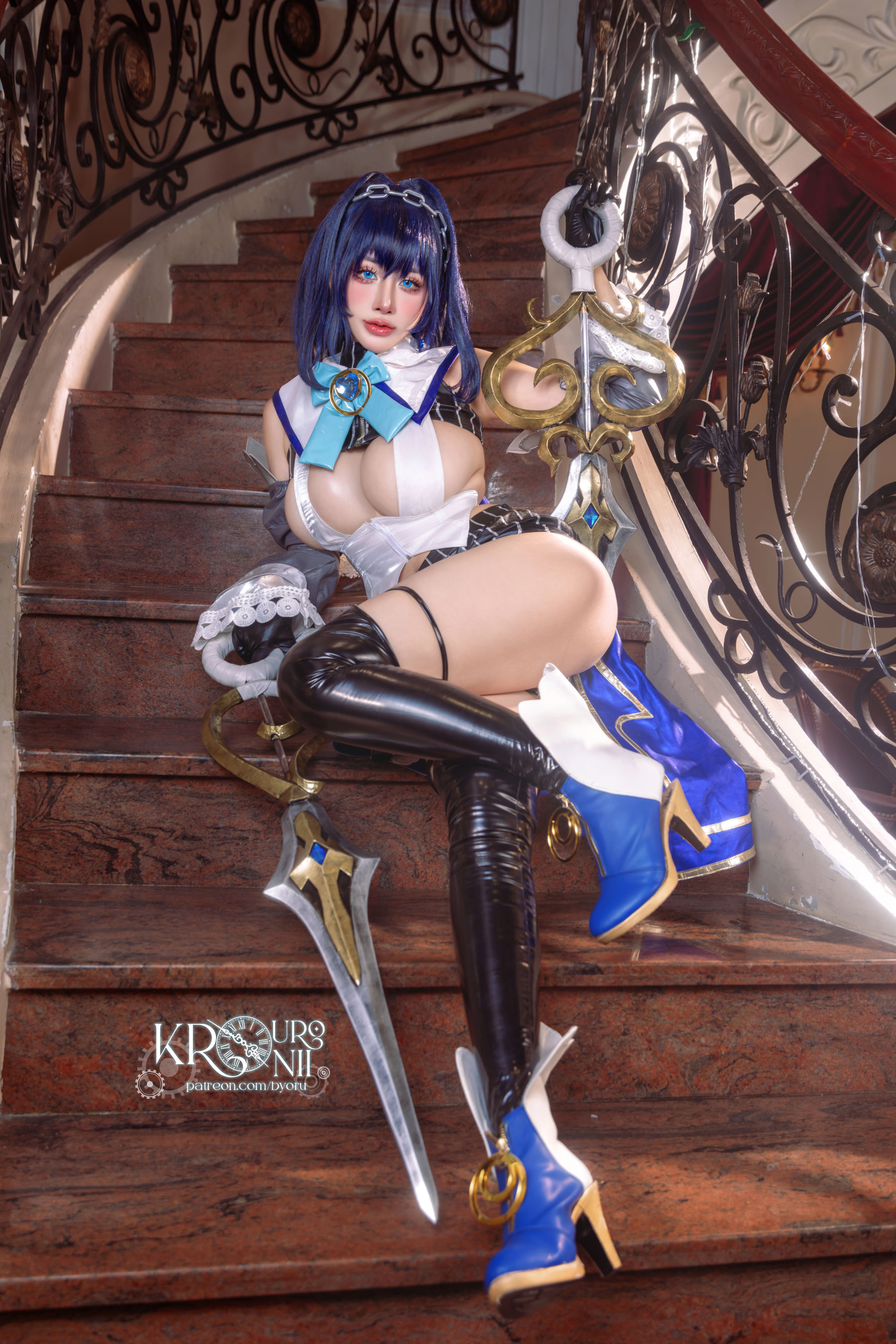 日本性感萝莉 Byoru - Ouro Kronii/(52P)