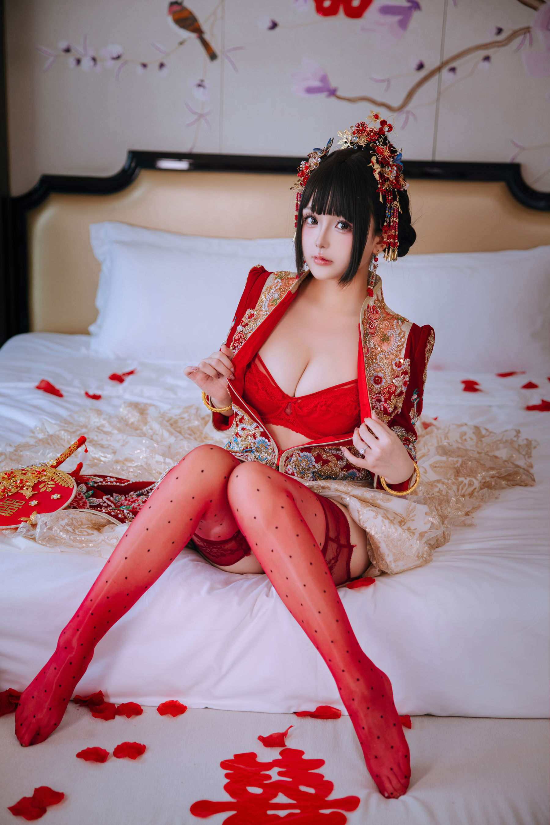 Cosplay 日奈娇 - 洞房花烛/(180P)