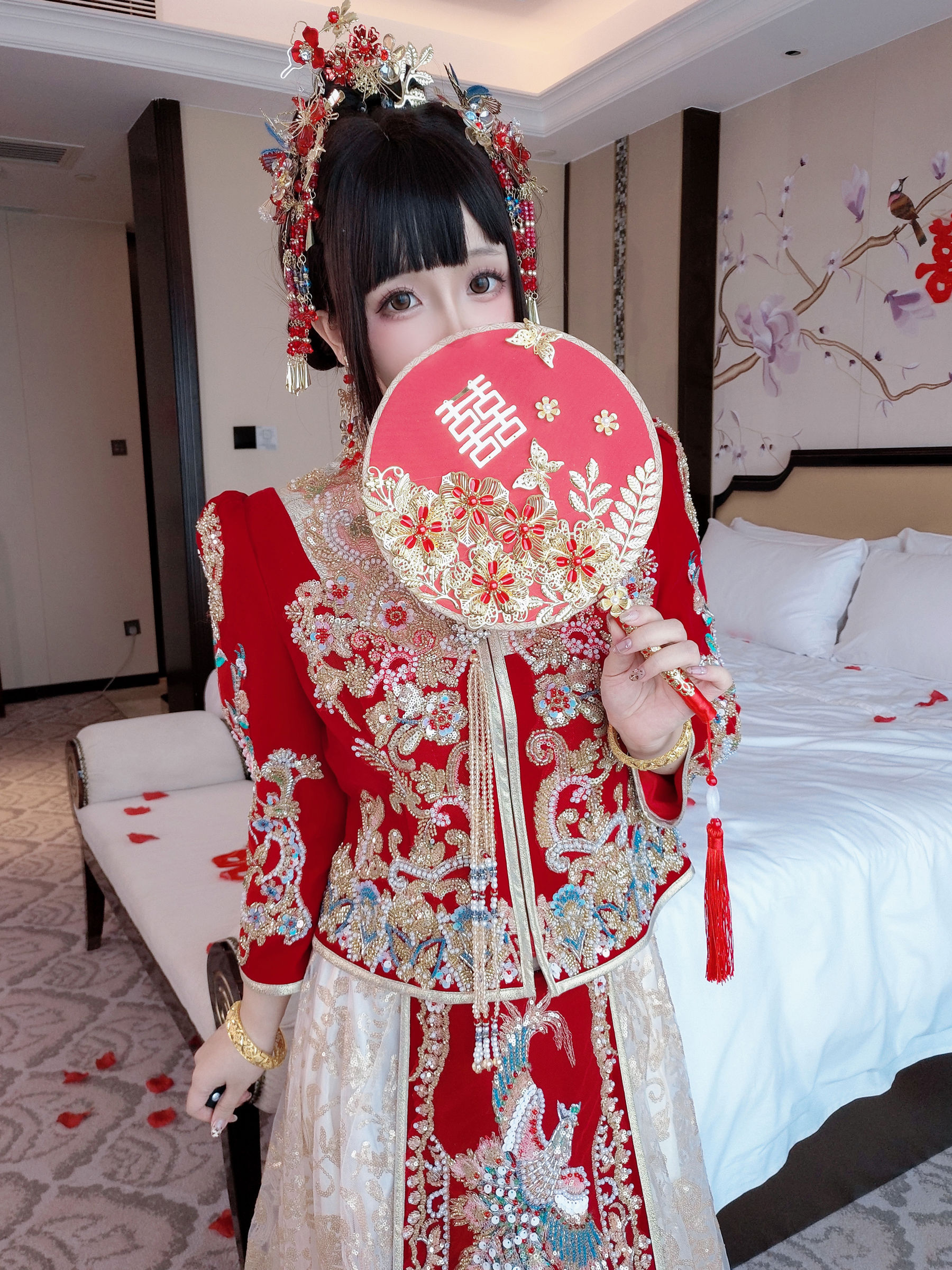 Cosplay 日奈娇 - 洞房花烛/(180P)