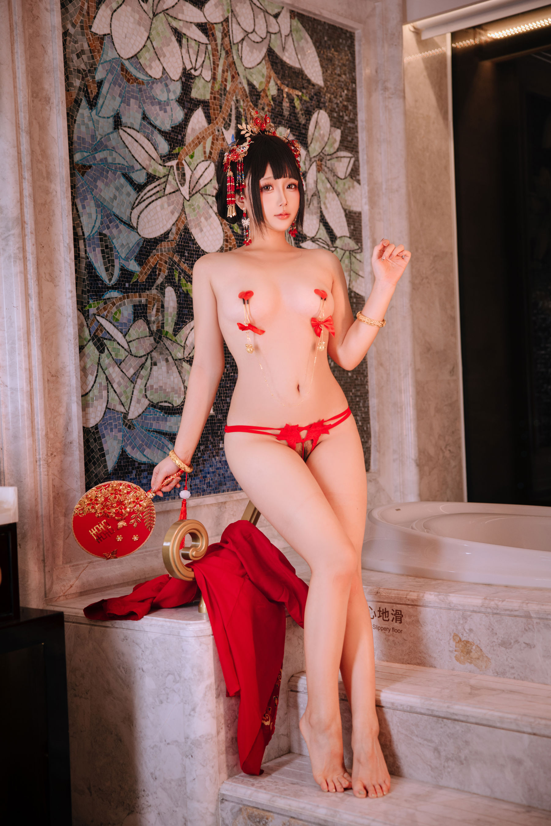 Cosplay 日奈娇 - 洞房花烛/(180P)