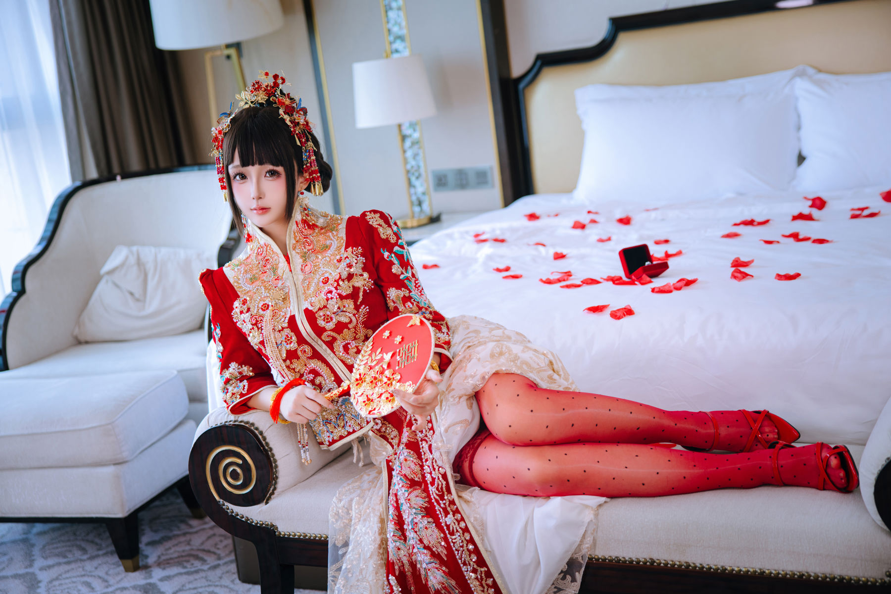 Cosplay 日奈娇 - 洞房花烛/(180P)