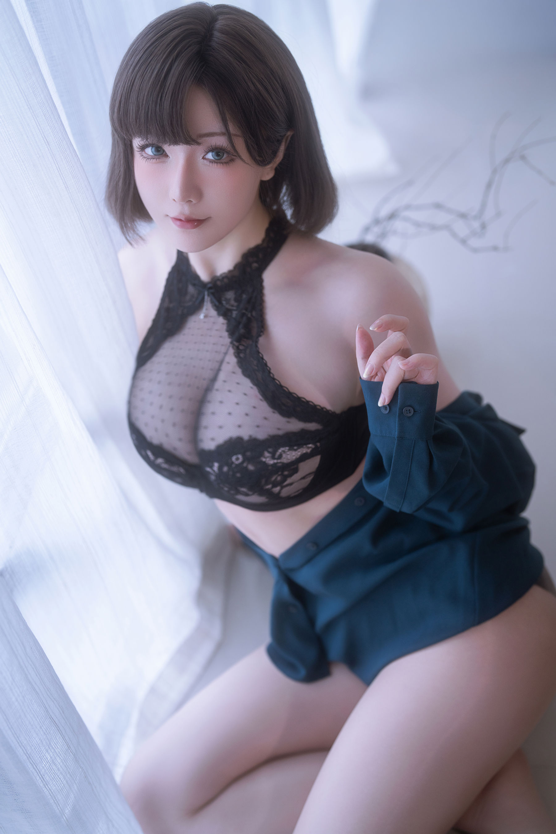 Coser小姐姐 星之迟迟 - 热心的邻居姐姐/(100P)