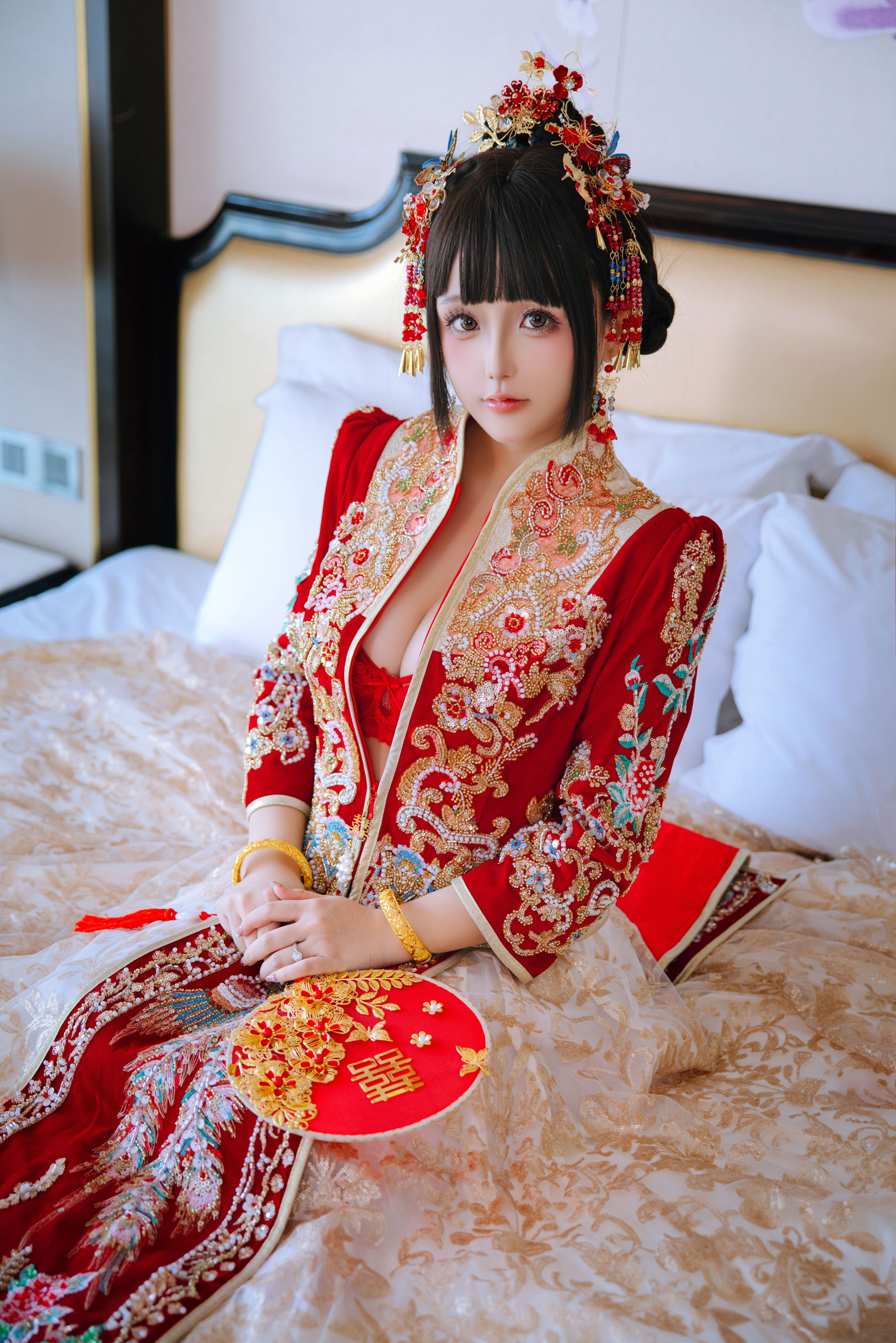 Cosplay 日奈娇 - 洞房花烛/(180P)