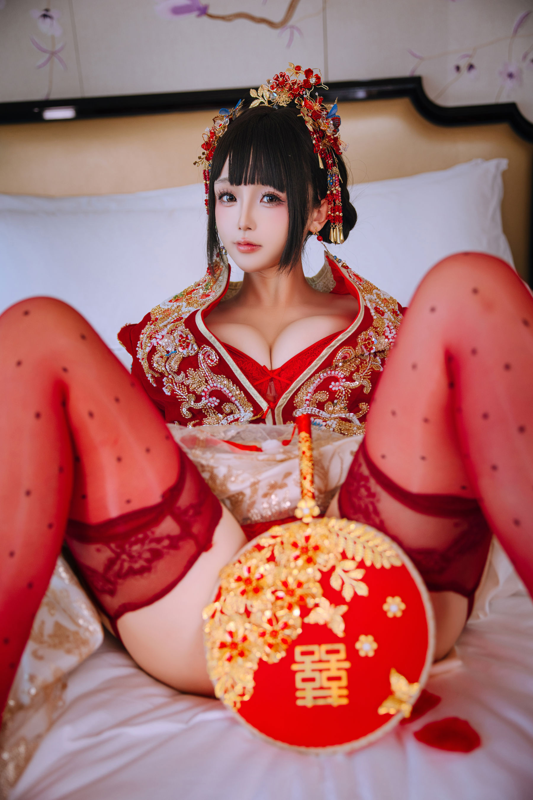 Cosplay 日奈娇 - 洞房花烛/(180P)