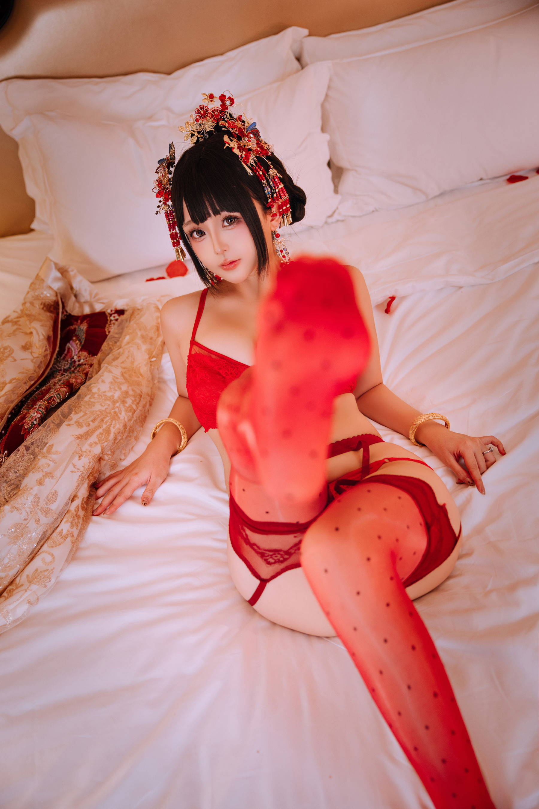 Cosplay 日奈娇 - 洞房花烛/(180P)