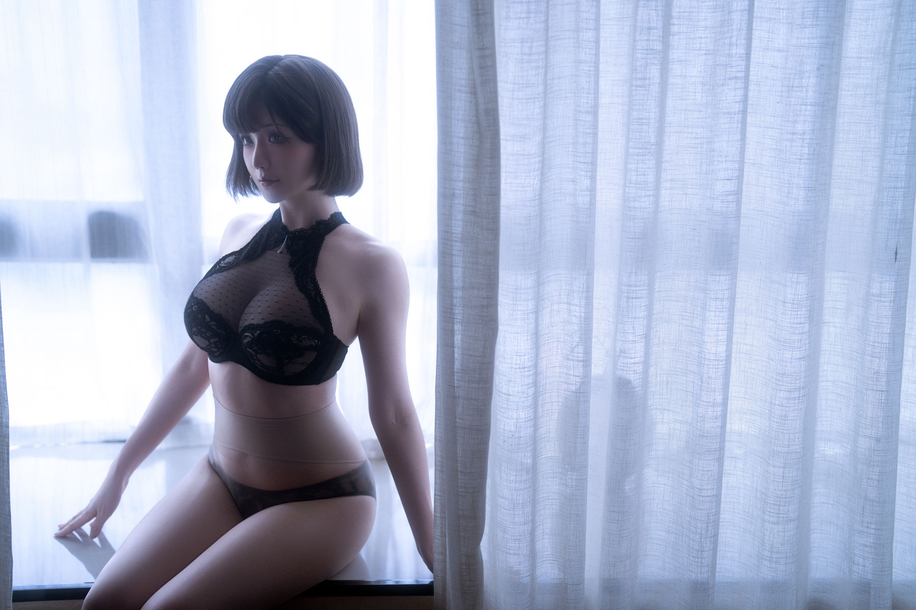 Coser小姐姐 星之迟迟 - 热心的邻居姐姐/(100P)