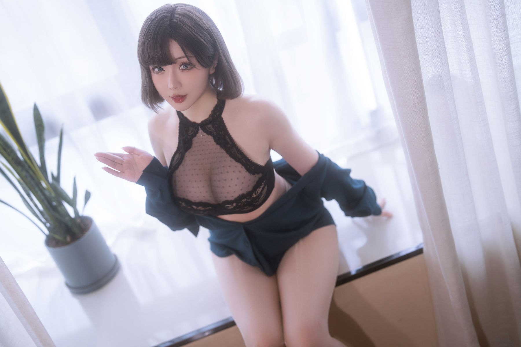 Coser小姐姐 星之迟迟 - 热心的邻居姐姐/(100P)