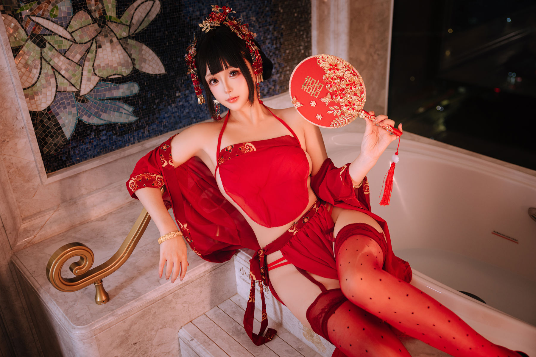 Cosplay 日奈娇 - 洞房花烛/(180P)