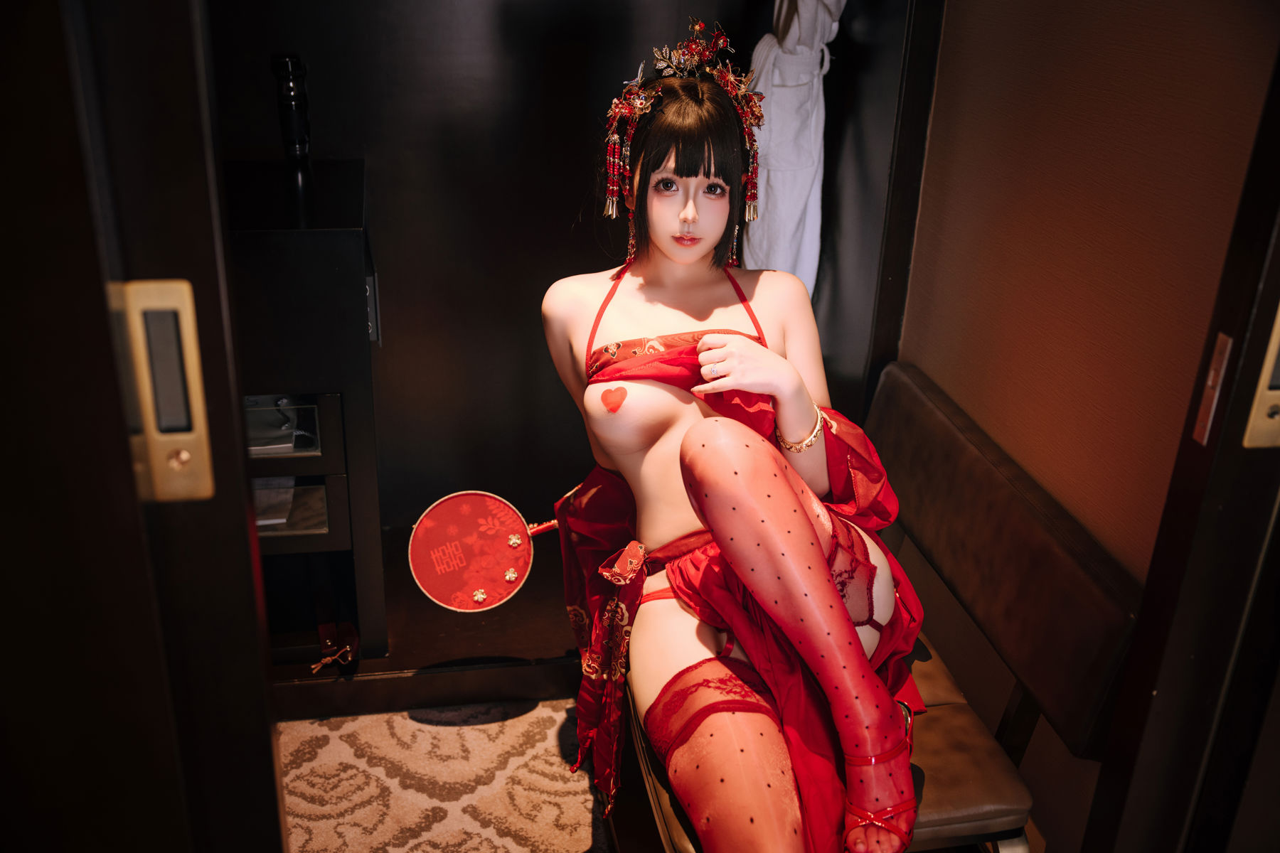 Cosplay 日奈娇 - 洞房花烛/(180P)