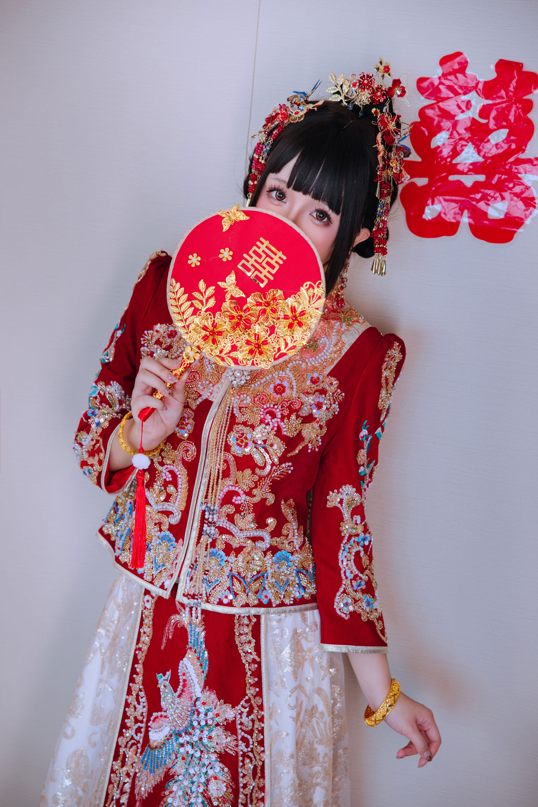 Cosplay 日奈娇 - 洞房花烛/(180P)