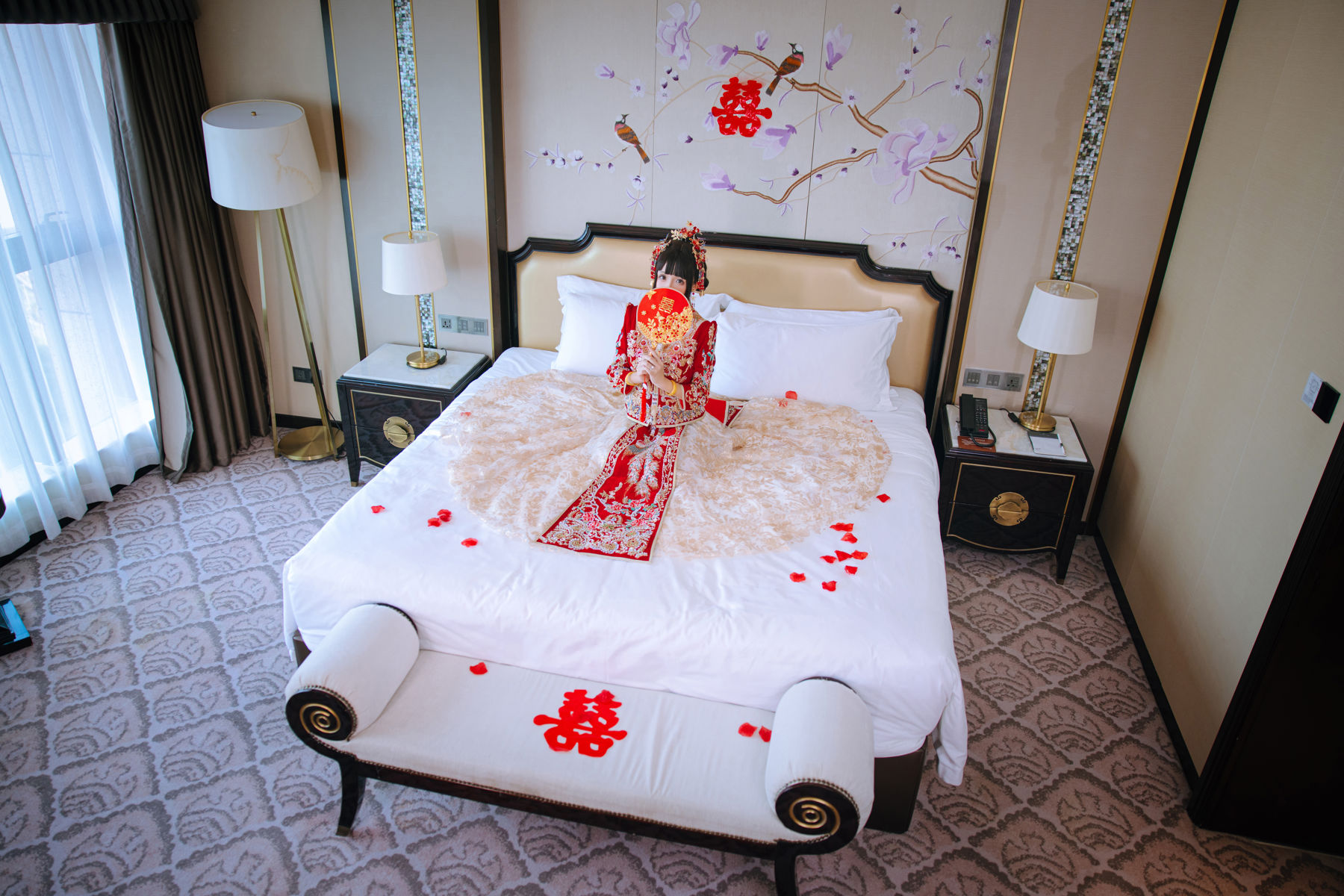 Cosplay 日奈娇 - 洞房花烛/(180P)